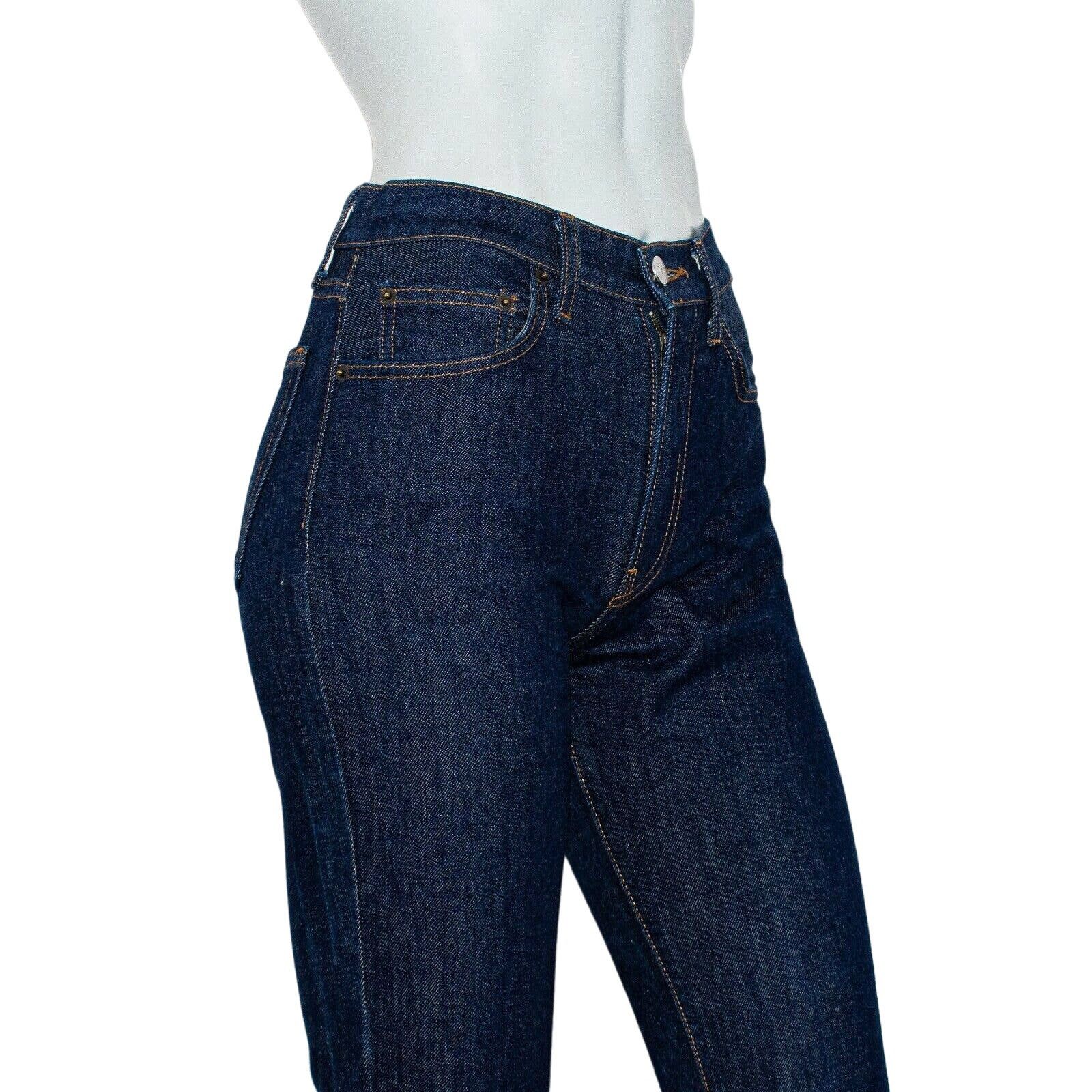 Reformation Reformation Julia High Rise Cigarette Jeans in Volta Wash Size 24" / US 00 / IT 34 - 10 Thumbnail