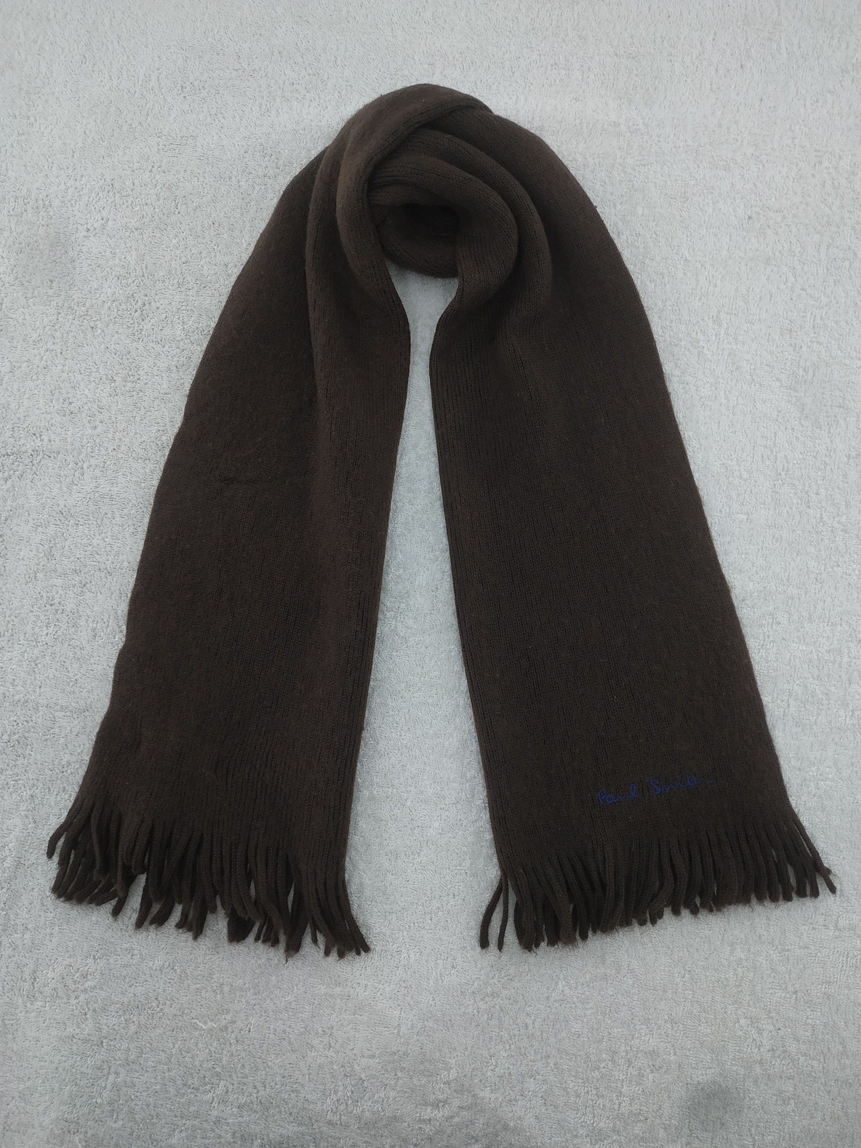 Paul Smith × Vintage Paul Smith Scarf / Muffler / Neckwear - WW912 Size ONE SIZE - 1 Thumbnail