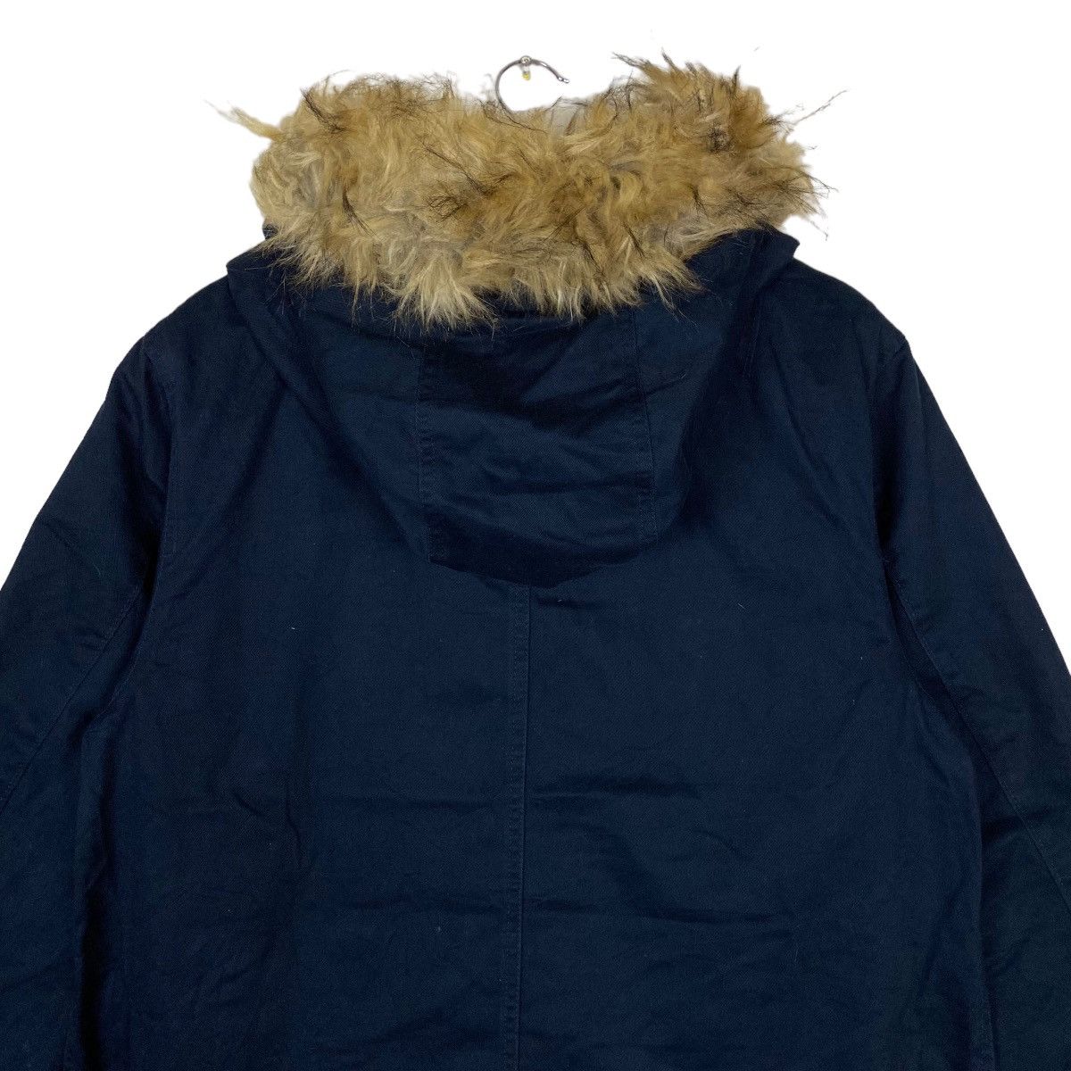 mercibeaucoup Vintage Mercibeaucoup Snap Button Openable Inner Fur Hoodie Size L / US 10 / IT 46 - 13 Thumbnail