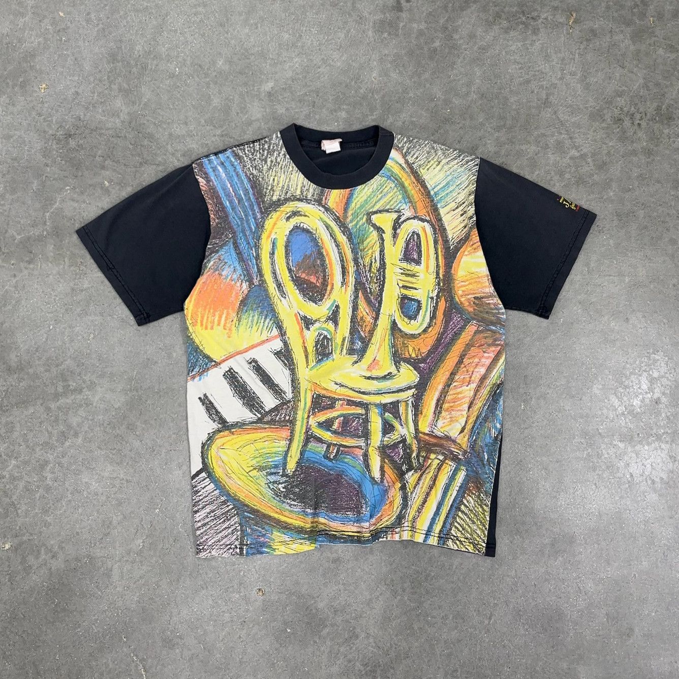 Band Tees × Vintage Vintage 1993 Monterey Jazz Festival AOP T-Shirt Size US L / EU 52-54 / 3 - 1 Thumbnail