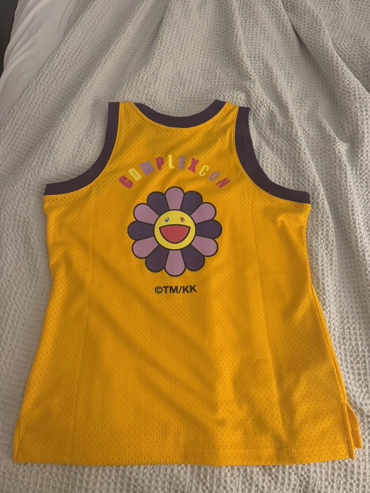 Takashi Murakami Takashi Murakami x LA Lakers M&N Basketball Jersey Gold Size US L / EU 52-54 / 3 - 2 Thumbnail