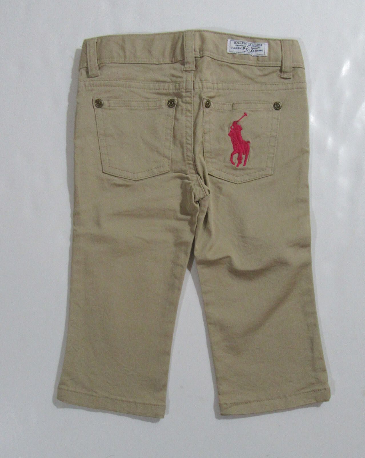 Polo Ralph Lauren Polo Ralph Lauren Toddler Big Pony Chino Pants 2/2T NWT Size US 26 / EU 42 - 2 Thumbnail