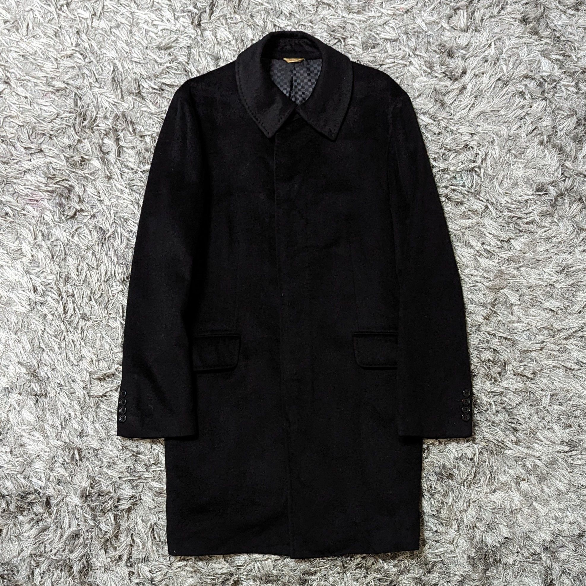 Takeo Kikuchi Soft Velvet Coat Long Jacket Casual Menswear