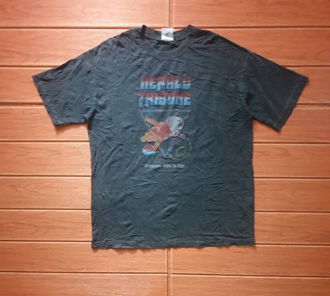 Anime Anme Herald tribune Grey Shirt Size US L / EU 52-54 / 3 - 1 Thumbnail
