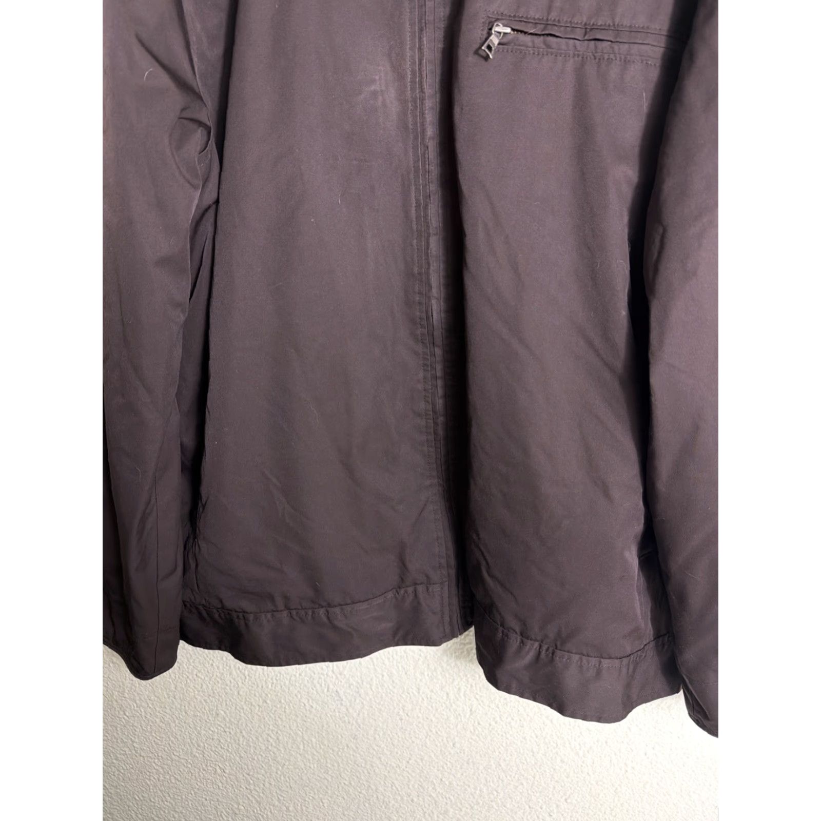 Gap VINTAGE Gap Bomber Jacket Nylon Polyester Lining Full Zip Mens XL Brown Size US XL / EU 56 / 4 - 5 Thumbnail