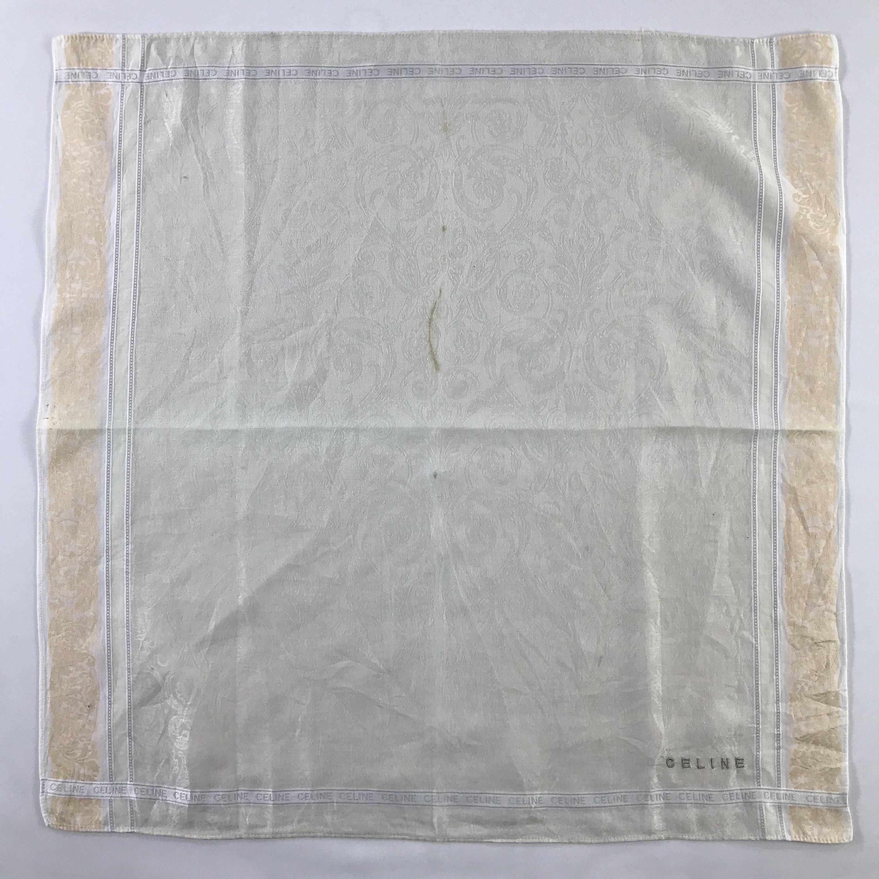 Celine × Vintage Celine Bandana / Handkerchief / Neckerchief - S1119 Size ONE SIZE - 1 Thumbnail