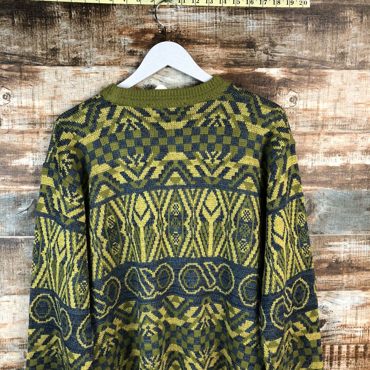 Homespun Knitwear DL Birs Eye View vintage Green Knitwear #C164 Size US M / EU 48-50 / 2 - 13 Thumbnail