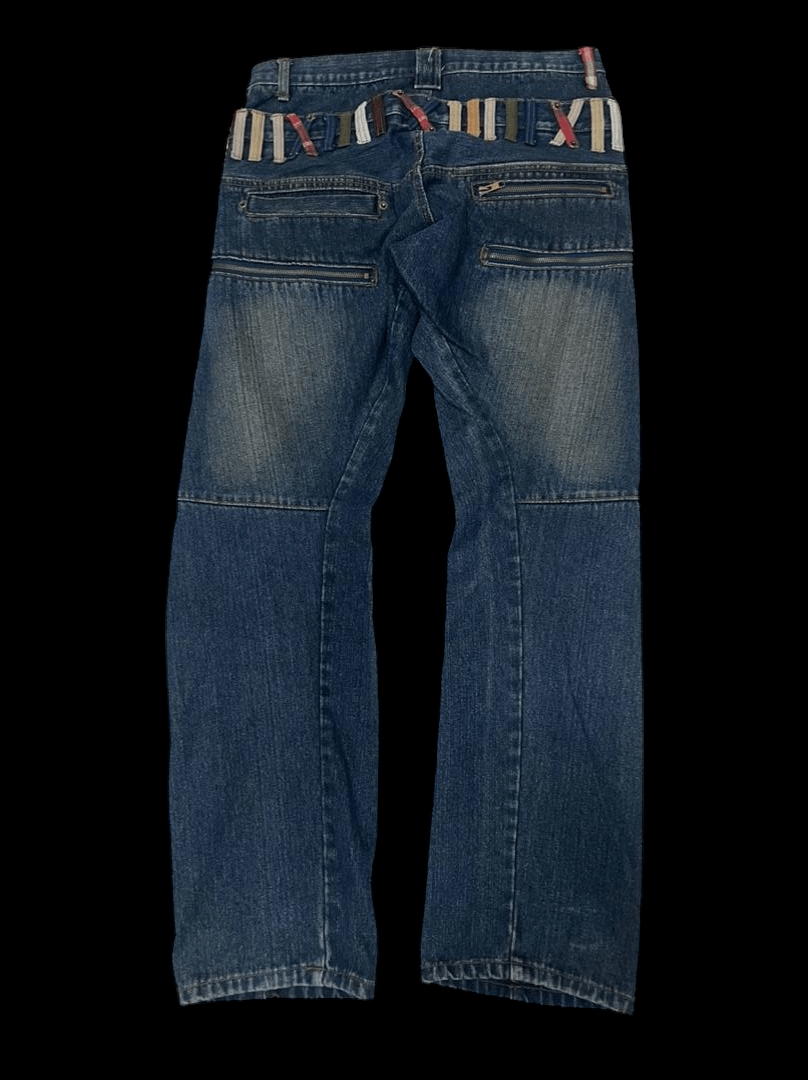 Japanese Brand 💥 BreathMint Double Waist Japanese Denim 💥 Size US 32 / EU 48 - 1 Thumbnail
