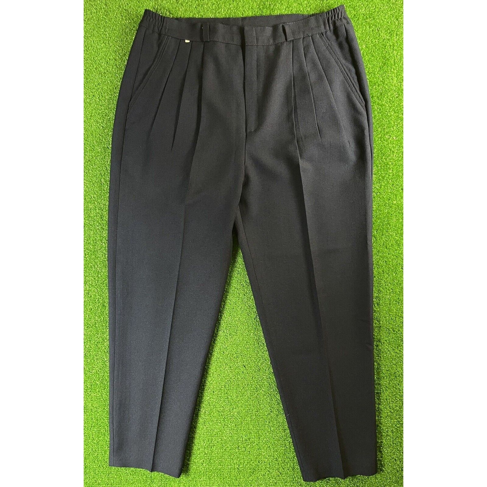 Valentino Vintage Valentino 32 Medium Slacks Trousers Pants Navy Blue Size US 32 / EU 48 - 2 Thumbnail