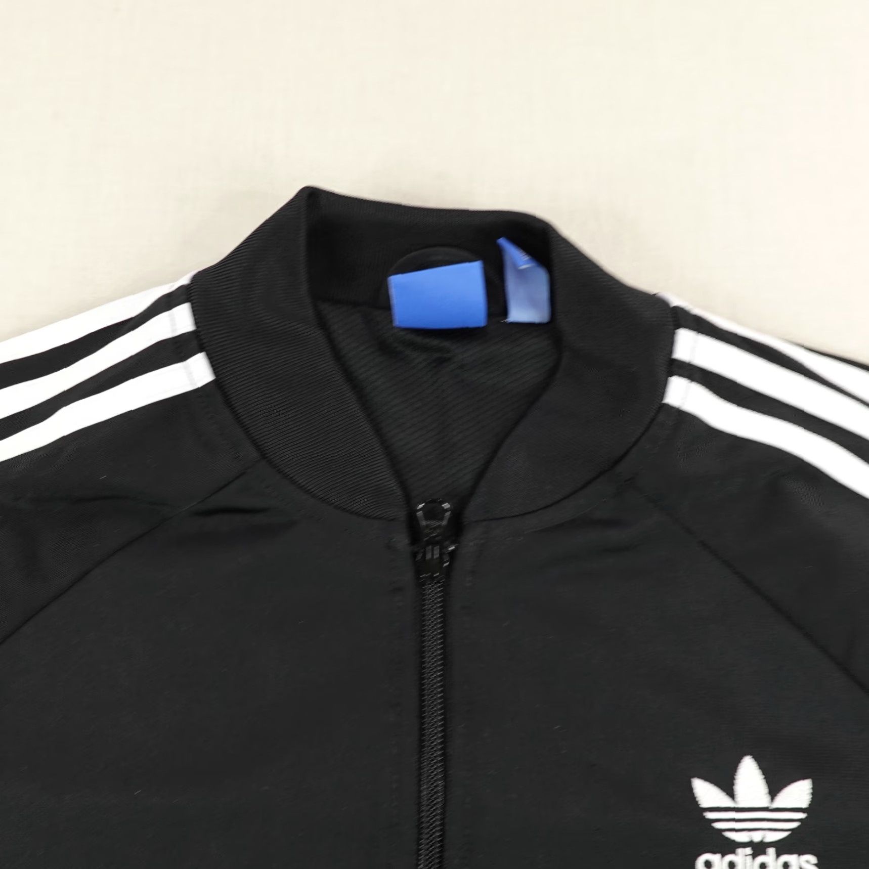 Adidas Adidas Jacket Womens Large Black White Trefoil Originals Track Coat Size L / US 10 / IT 46 - 2 Thumbnail