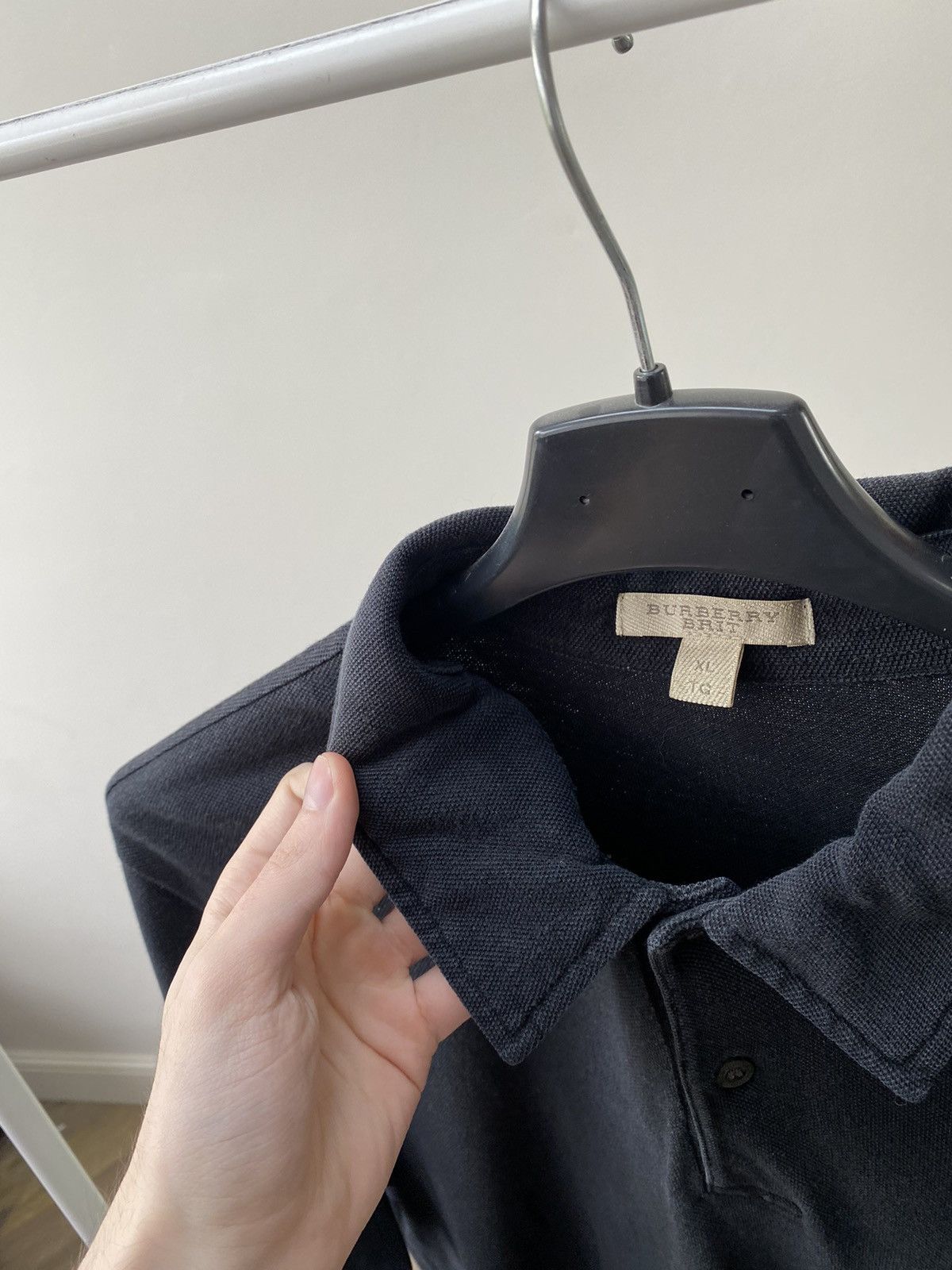 Burberry × Vintage Vintage Burberry Brit Polo T-Shirt Size US XL / EU 56 / 4 - 8 Thumbnail