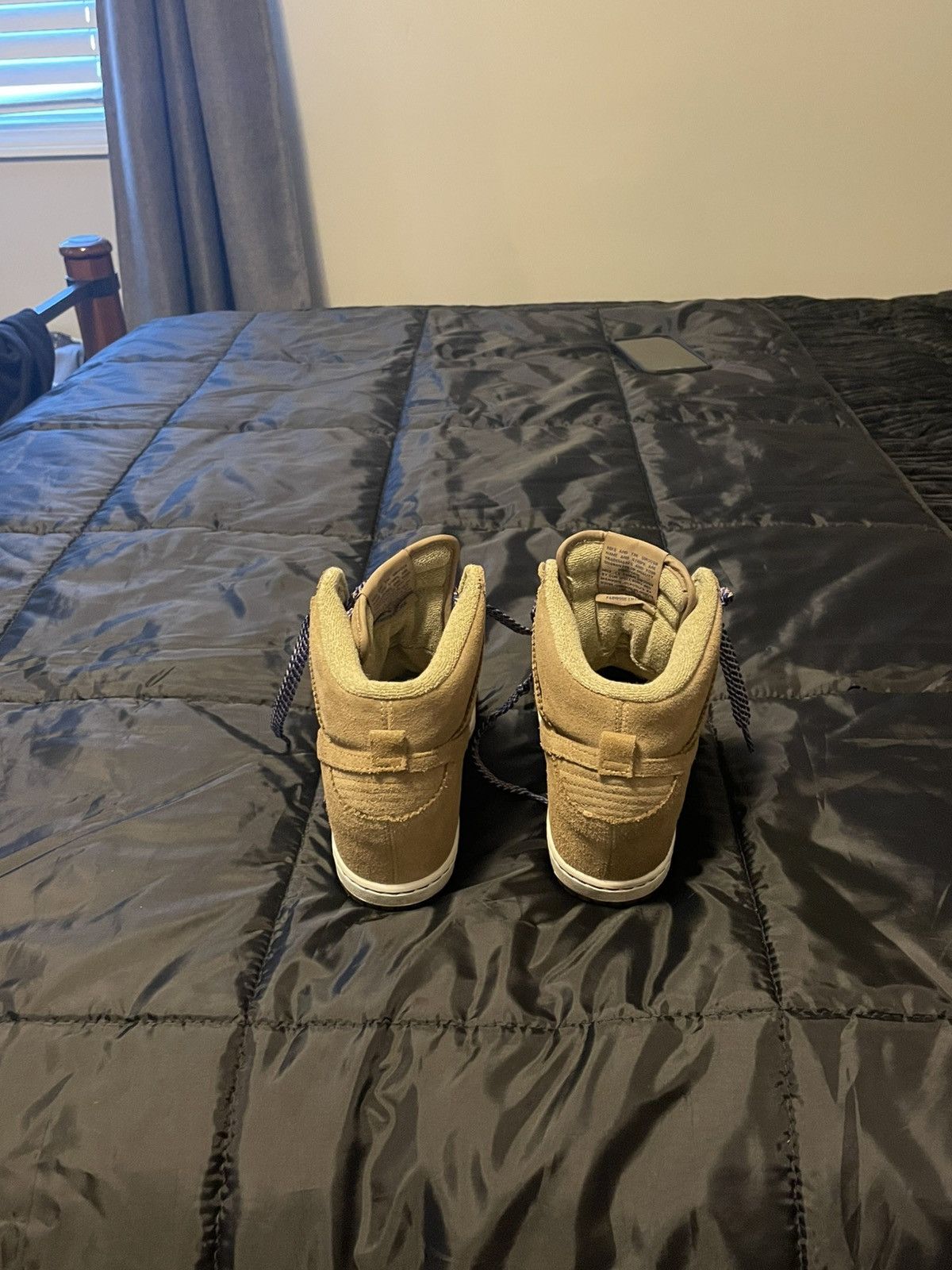 Nike Nike Dunk Sky Hi Wedge “Filbert” – Women’s Size (Rare Suede) Size US 7 / IT 37 - 3 Thumbnail