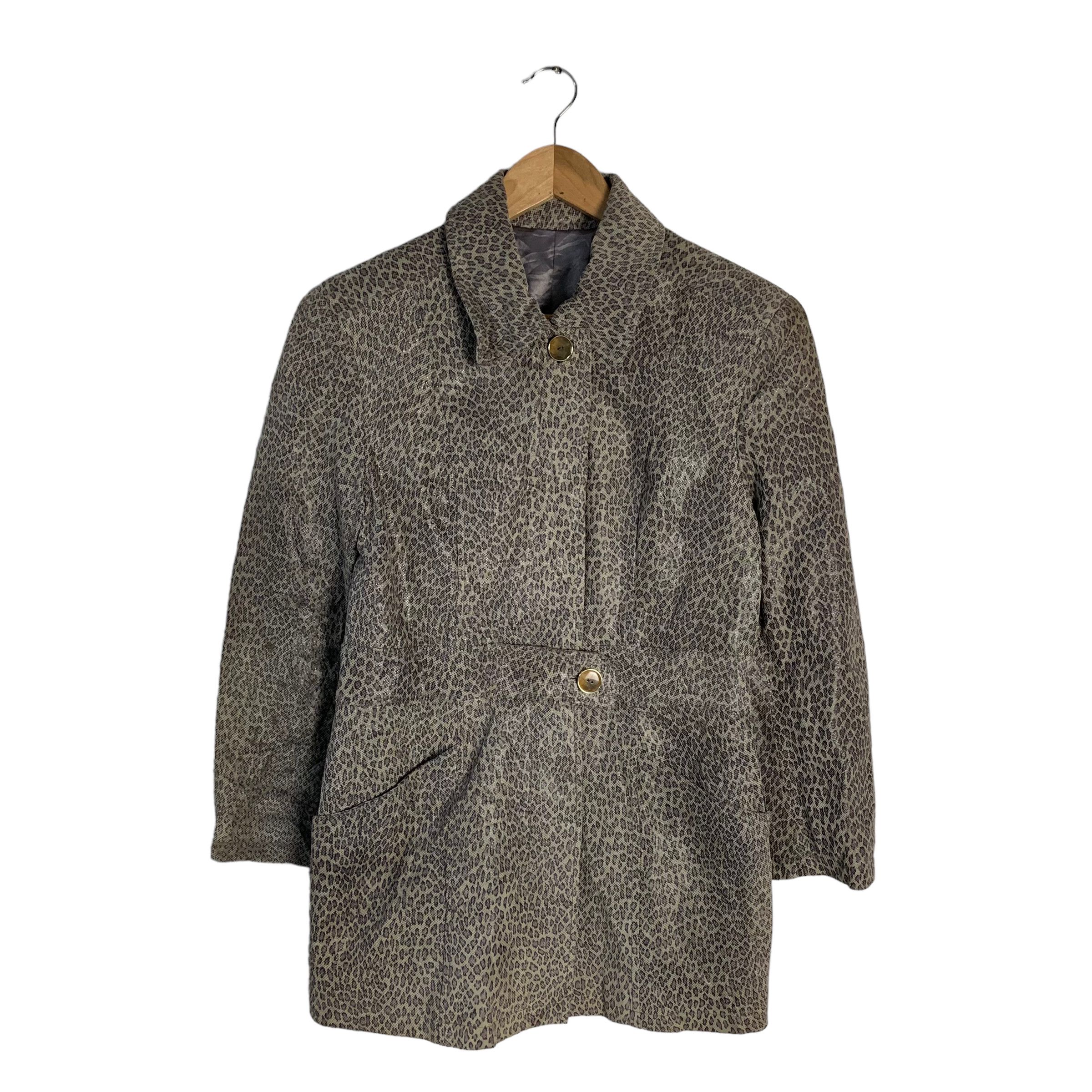 Other Gianni Valentino Leopard Design Jacket Size S / US 4 / IT 40 - 1 Thumbnail