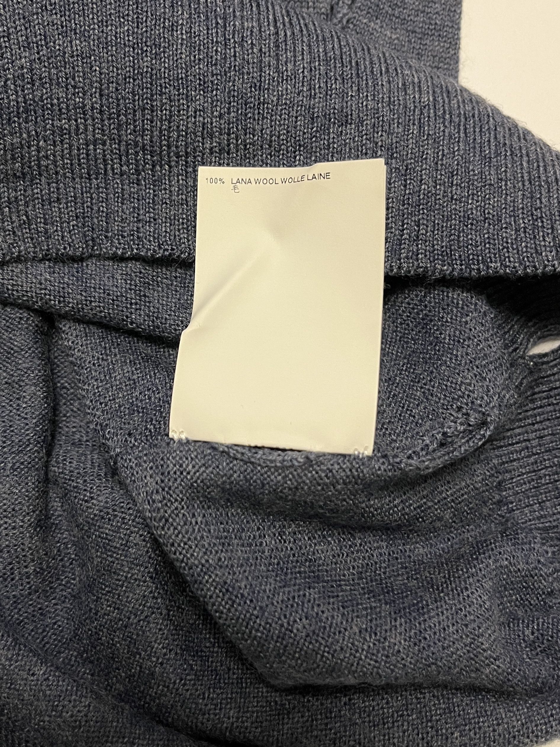 Maison Margiela ⚡️QUICK SALE⚡️2009 Maison Margiela Line 1 Blue Knit Sweater Size S / US 4 / IT 40 - 5 Thumbnail