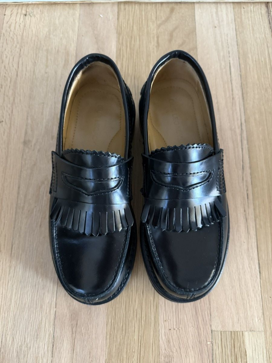 Our Legacy Loafers - Black Leather / Vibram Sole / Kiltie Fringe Size US 6 / IT 36 - 7 Thumbnail