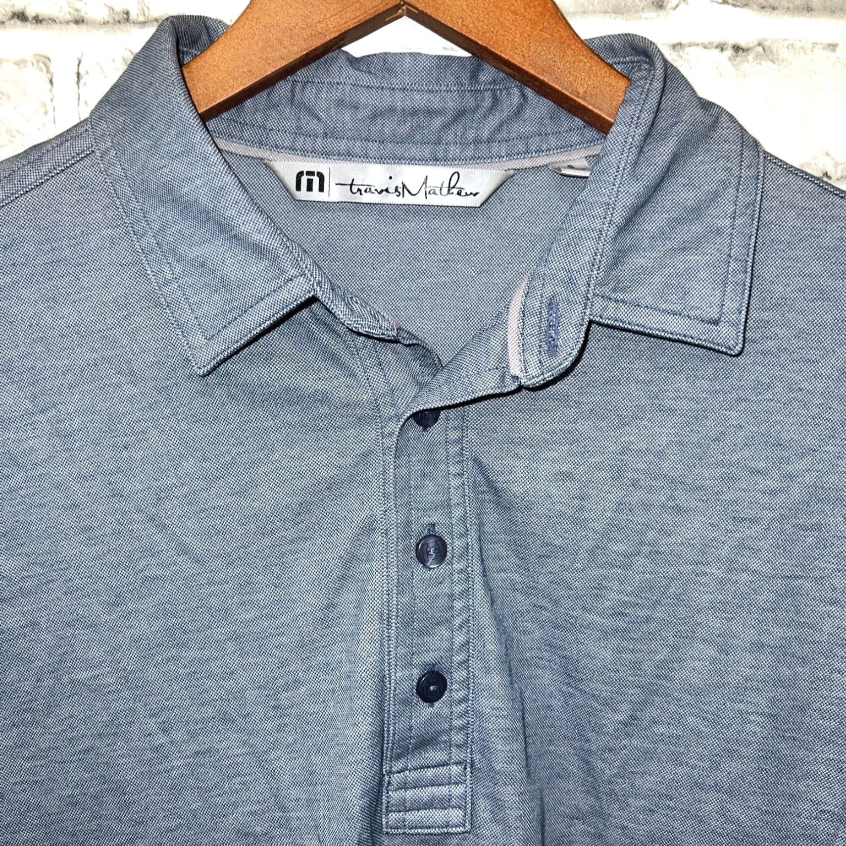 TravisMathew VINTAGE Travis Mathew Polo Shirt Men S Gray Casual Classic Size US S / EU 44-46 / 1 - 2 Thumbnail