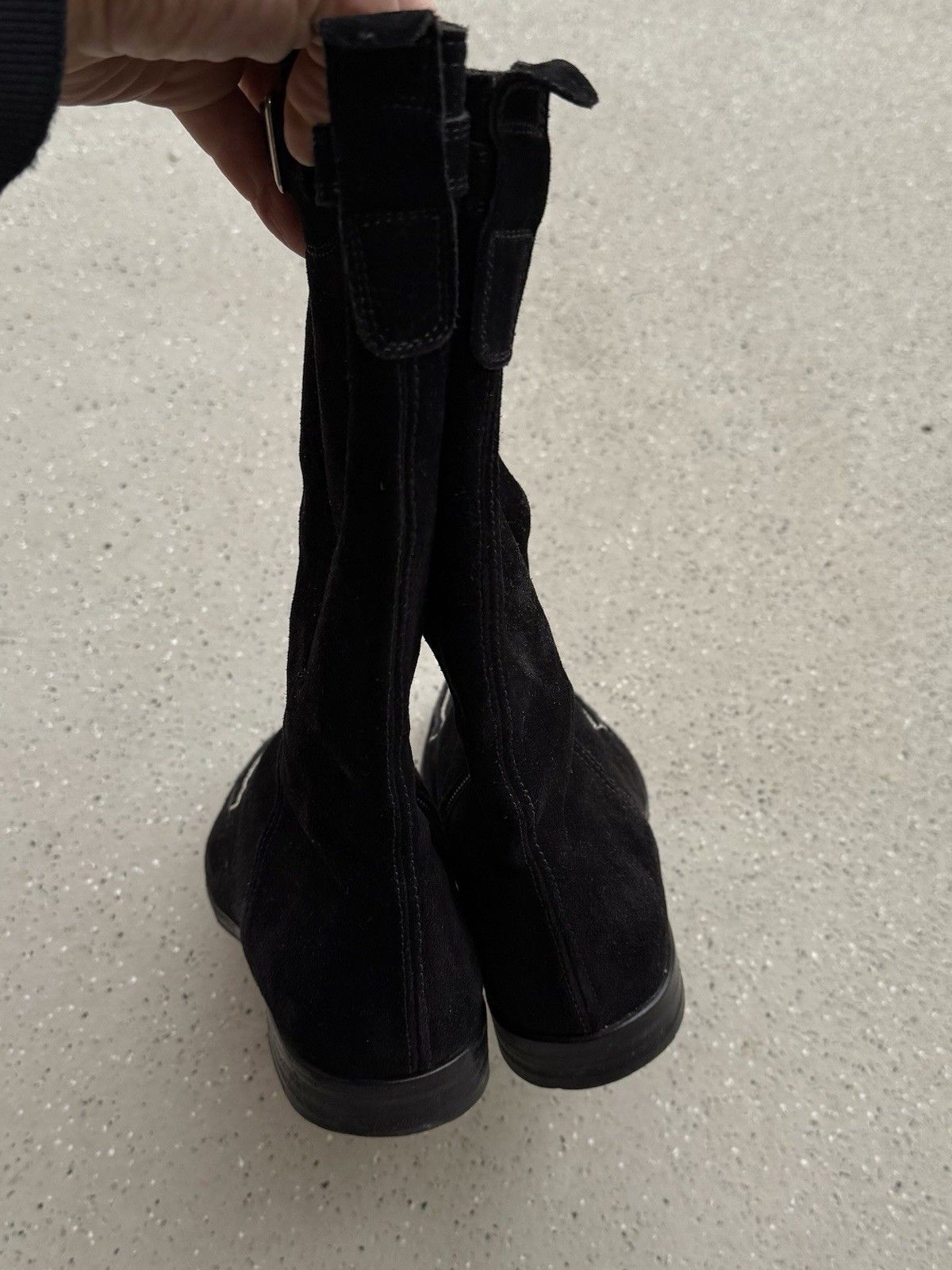 Escada Sport DDP vntg Escada Sport Suede Zip Knee Boots Shoes size 37.5 Size US 7.5 / IT 37.5 - 17 Thumbnail