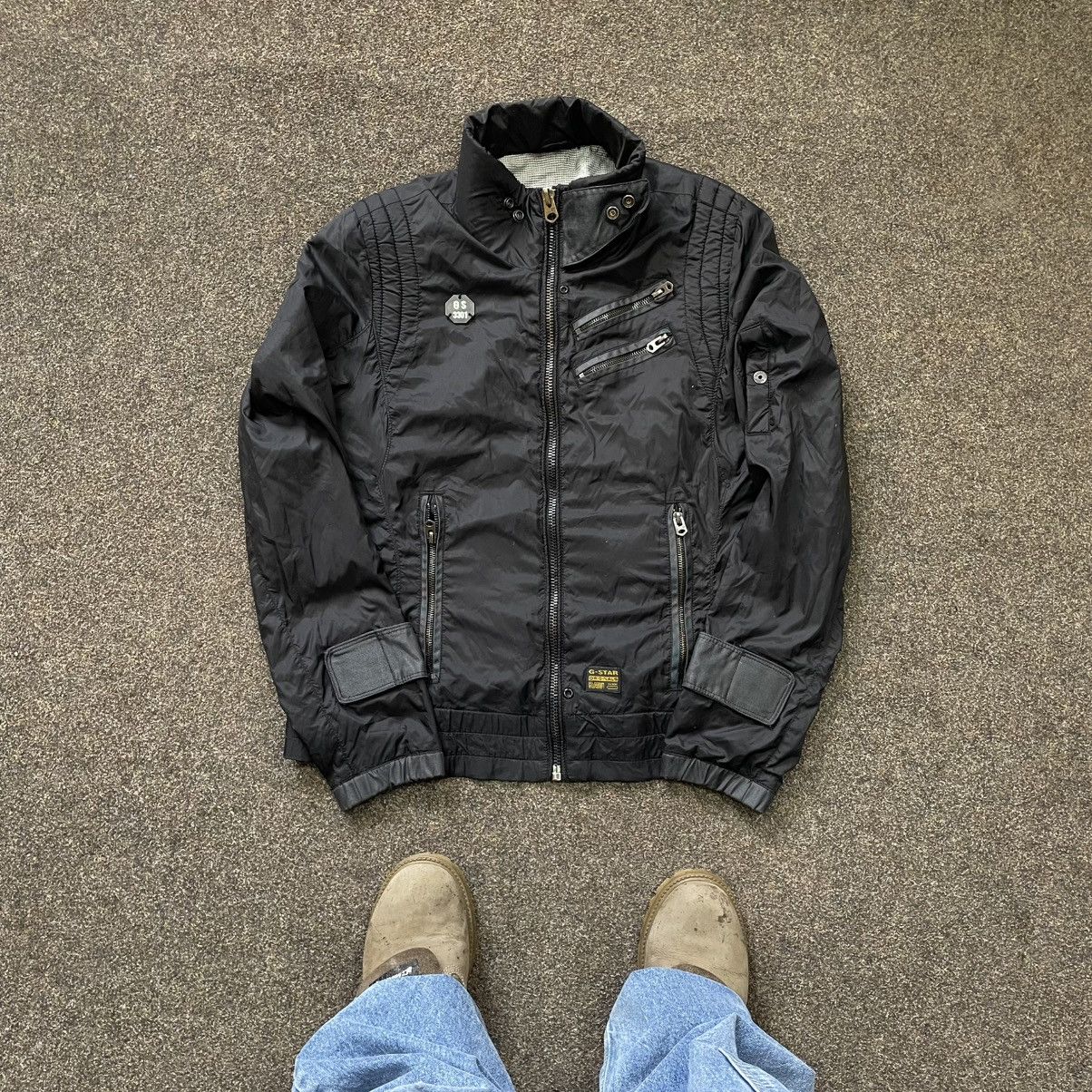 G-Star Vintage Y2K G STAR Jacket PUFFER Opium BALENCIAGA Style Size L / US 10 / IT 46 - 2 Thumbnail