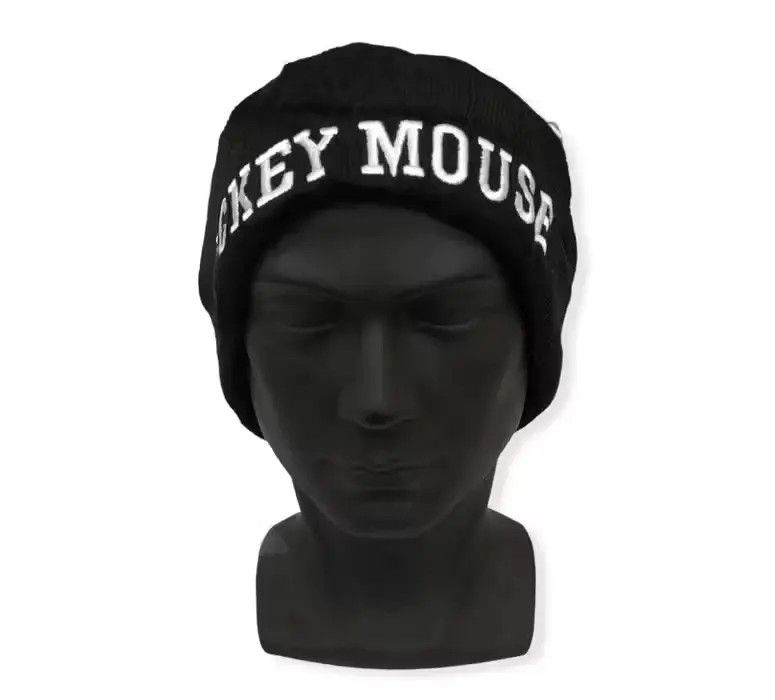 Disney × Mickey Mouse Vintage Mickey Mouse Cartoon Beanie Hat Size ONE SIZE - 1 Thumbnail