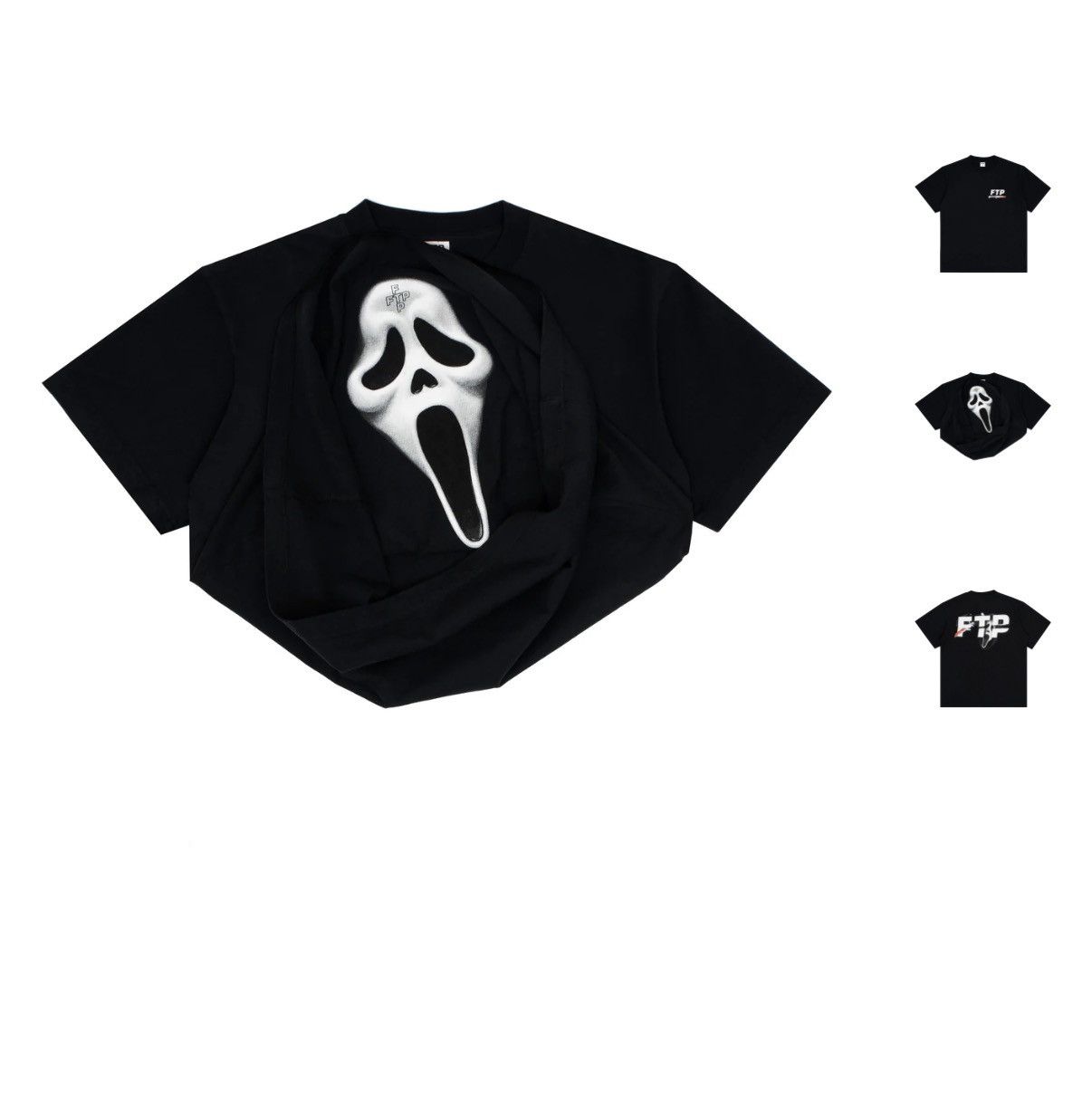 Fuck The Population FTP Ghostface Logo Tee Size US XL / EU 56 / 4 - 5 Thumbnail