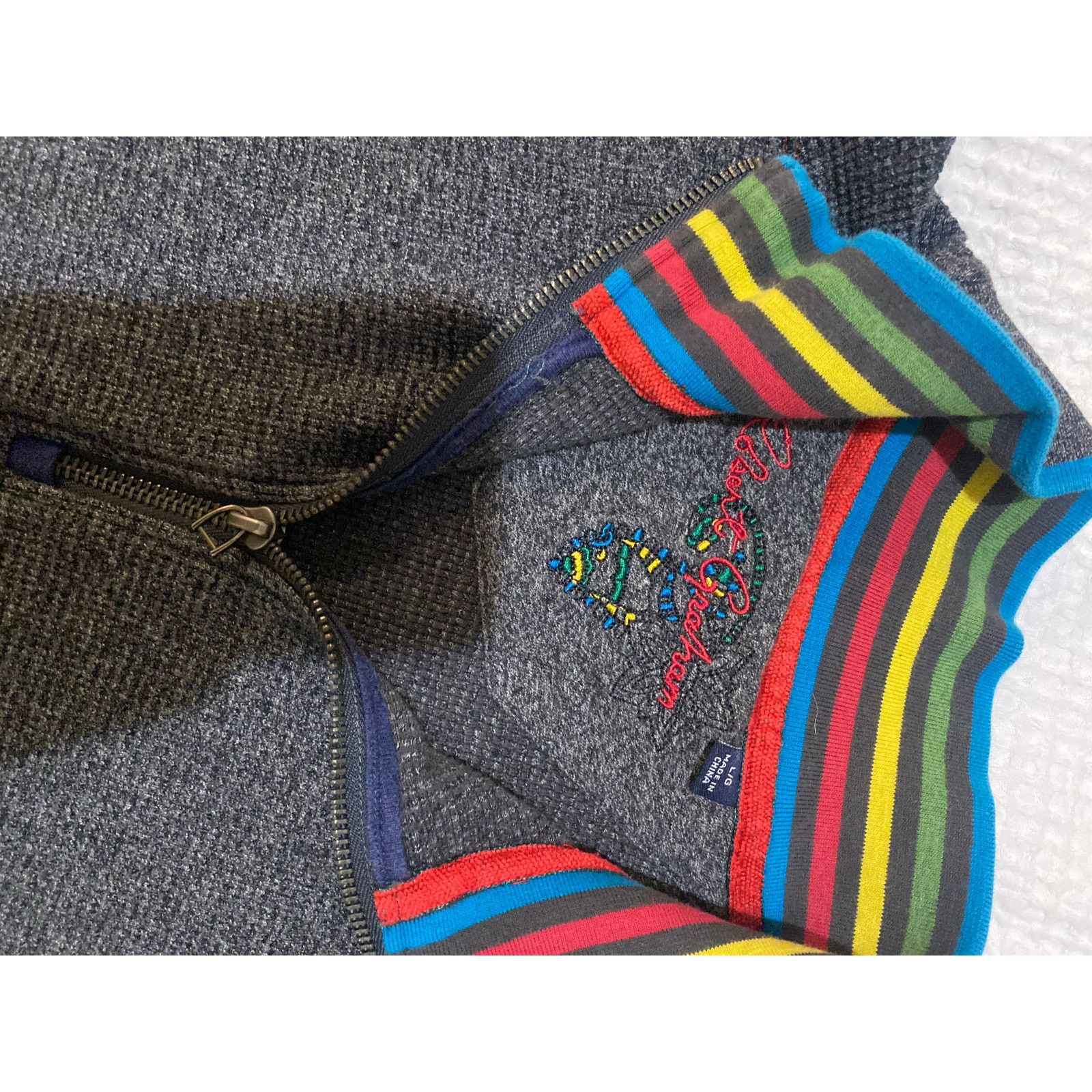 Robert Graham NICE MENS ROBERT GRAHAM GRAY WAFFLE THERMAL SHIRT Size US L / EU 52-54 / 3 - 4 Thumbnail