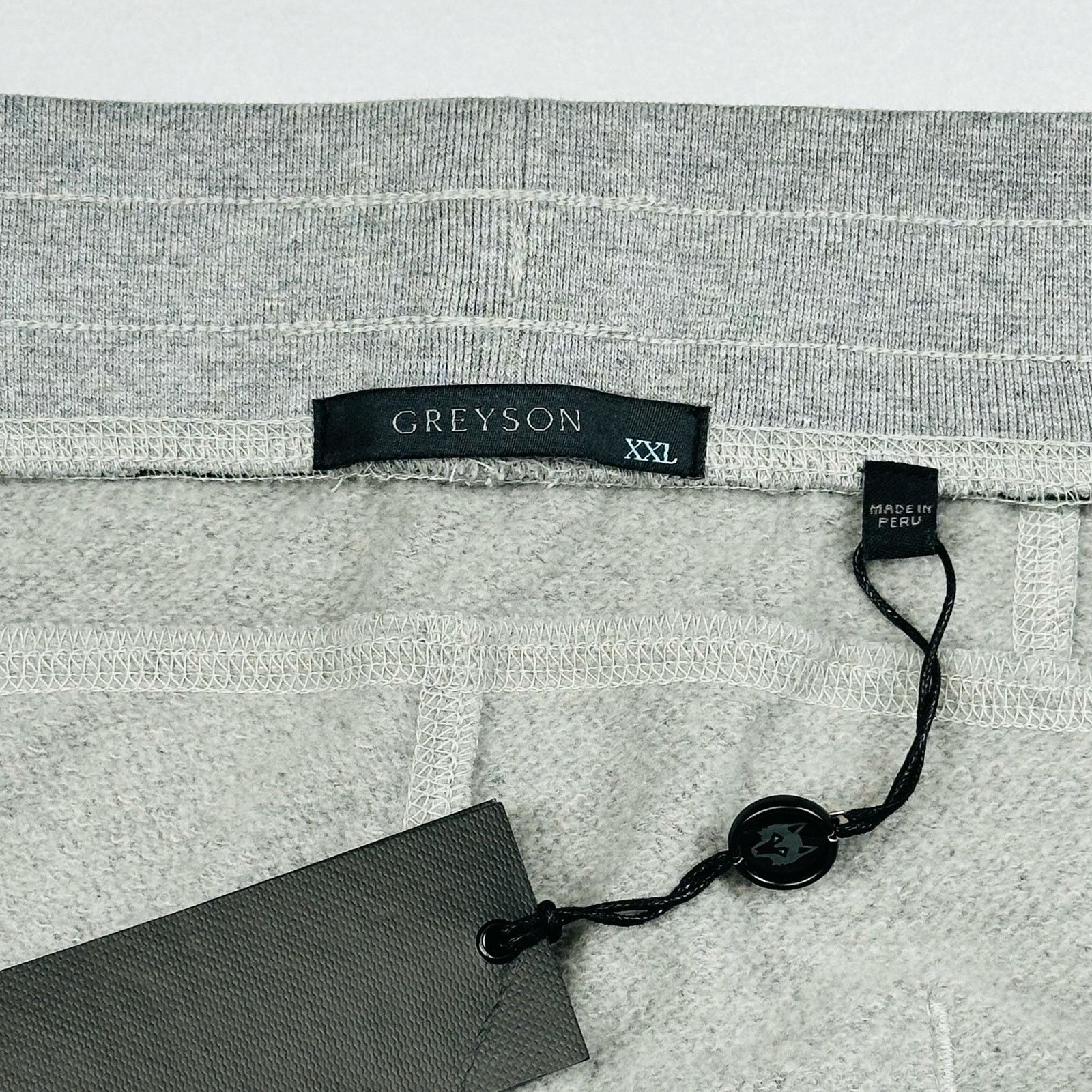 Other Greyson Men’s XXL Grey Bleeker Pima Soft Gym Workout Shorts Size US 40 / EU 56 - 6 Thumbnail