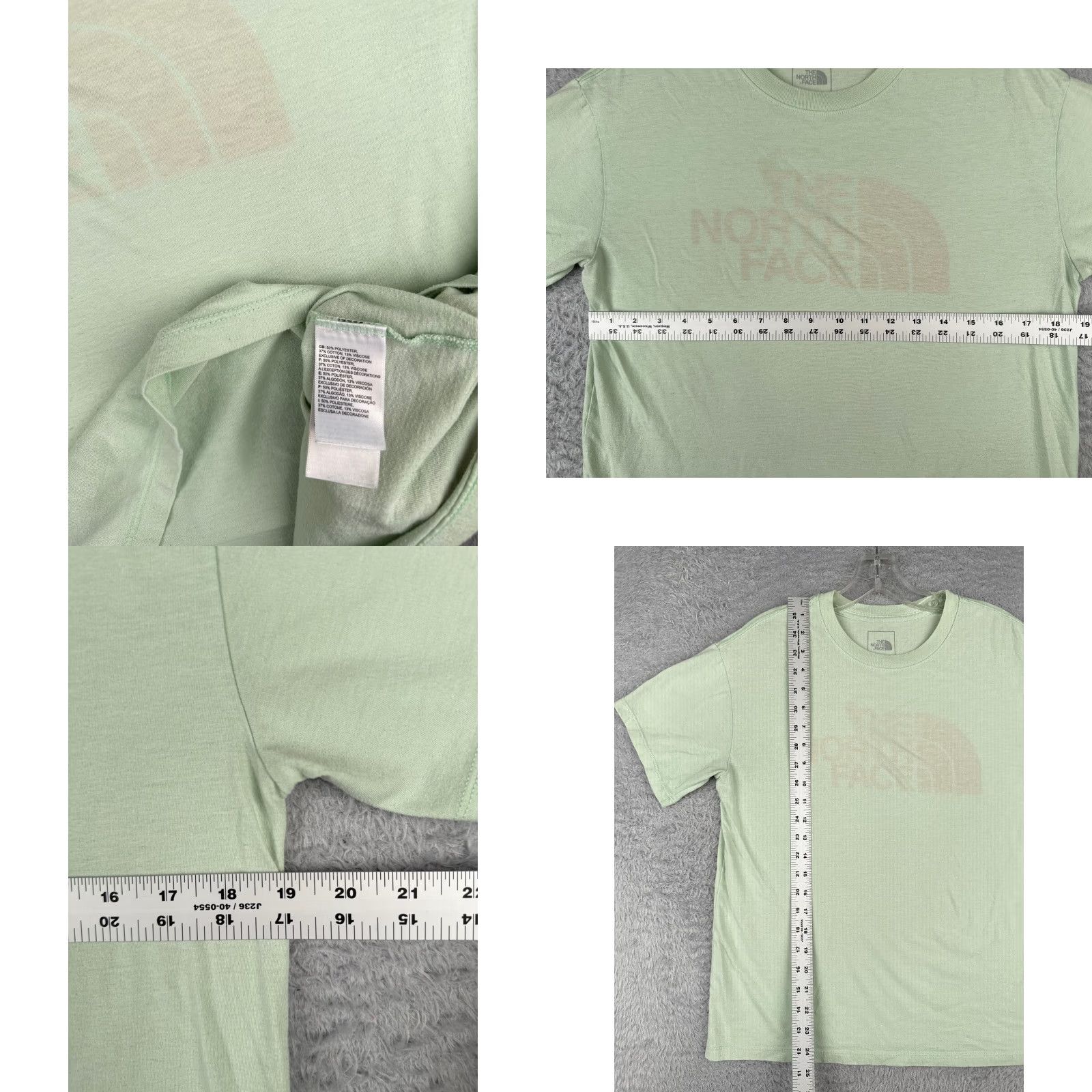 The North Face The North Face Shirt Women M Green Short Sleeve Crew Neck Poly Blend Read Size M / US 6-8 / IT 42-44 - 8 Thumbnail