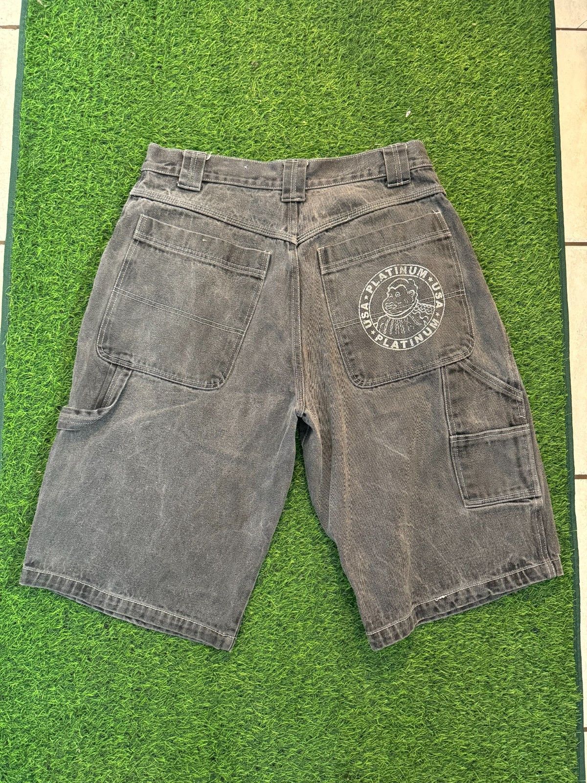 Fubu USA Platinum Denim Shorts Size 36 Size US 36 / EU 52 - 2 Thumbnail