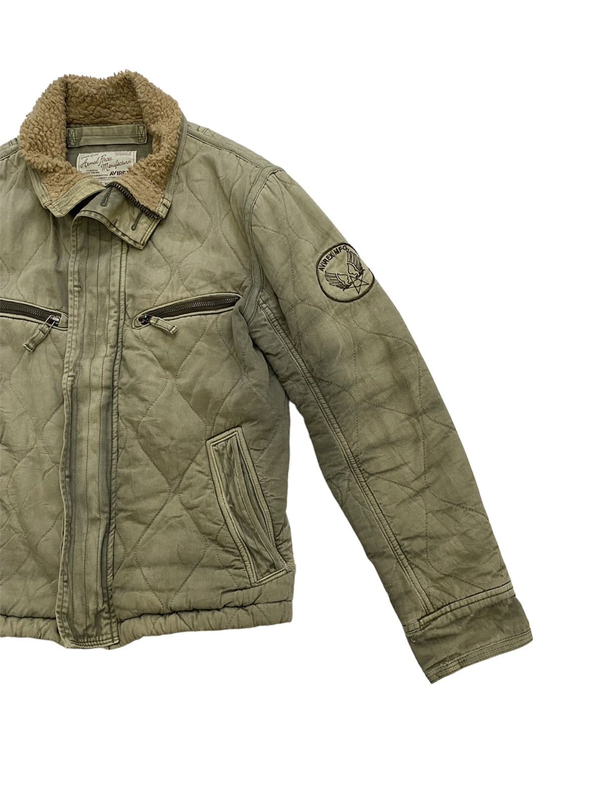 Avirex Vintage Avirex Military Usaff Flight Deck Jacket Size US M / EU 48-50 / 2 - 2 Thumbnail