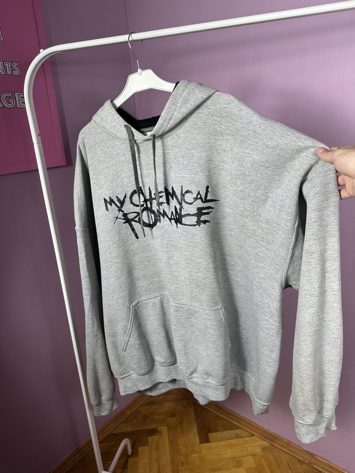 Gildan Vintage MCR My Chemical Romance Hoodie Spider Printed Size US XXL / EU 58 / 5 - 6 Thumbnail