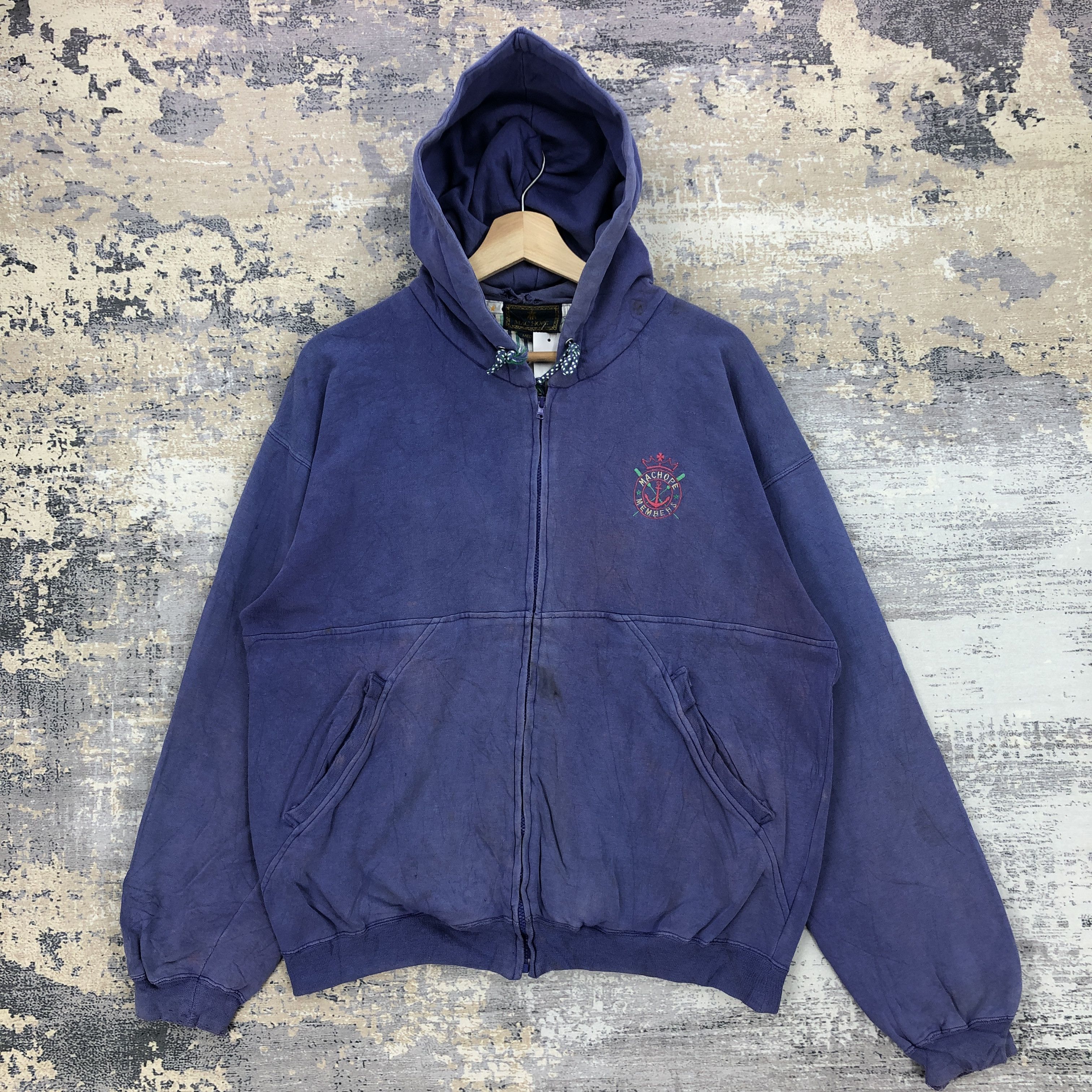Japanese Brand × Vintage Vintage Mac Hope Sweatshirt Hoodie Mac Hope Sweater Hooded Size US L / EU 52-54 / 3 - 2 Thumbnail