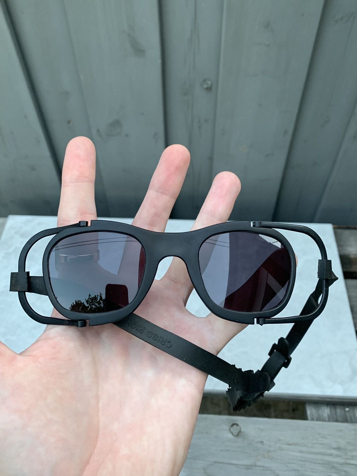 Japanese Brand × Other 90s Mag-1 Tactical Goggle Sunglasses Vintage Criss Optical Size ONE SIZE - 4 Thumbnail