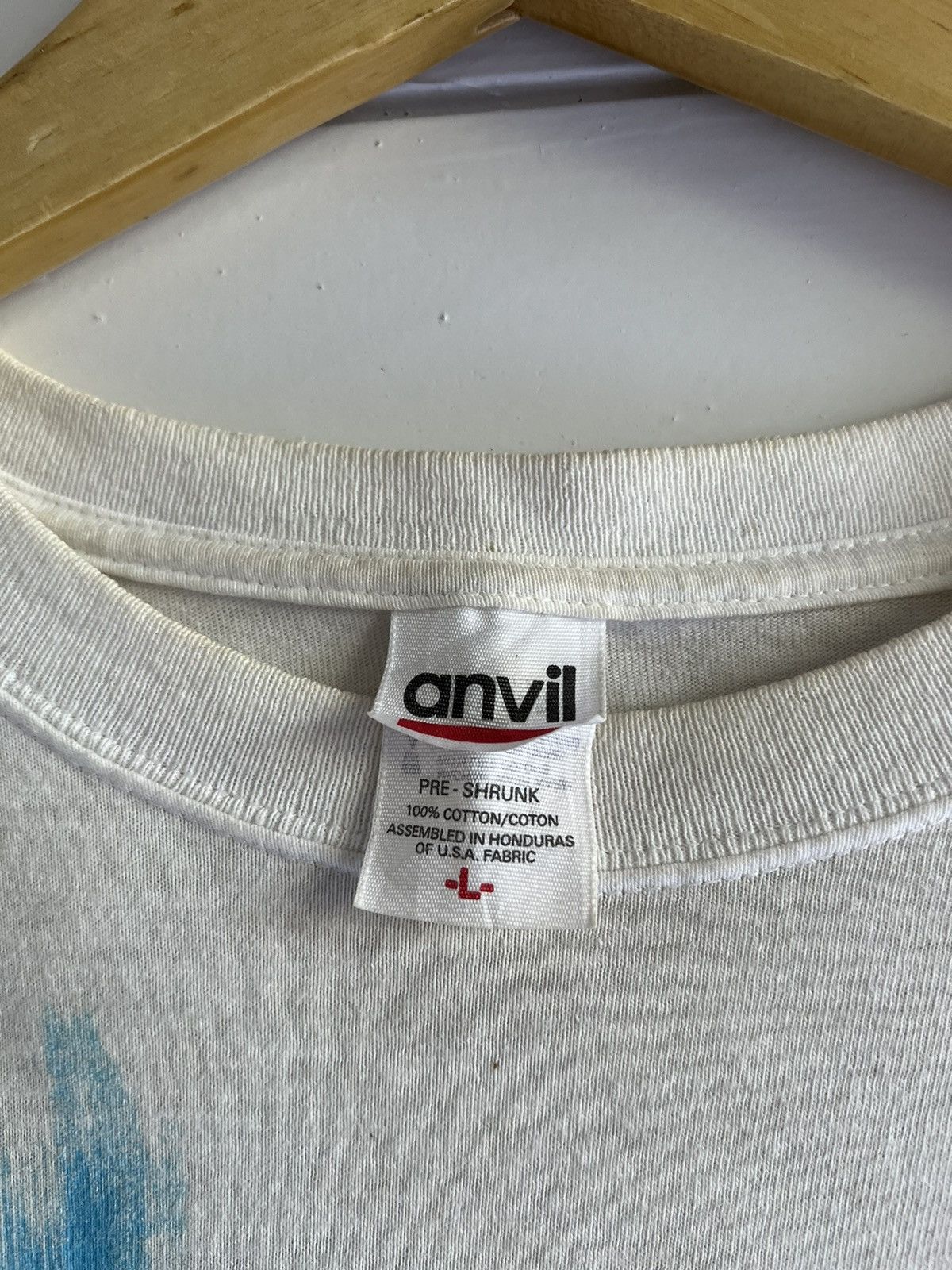 Anvil × Band Tees × Vintage (SOLD) Blink 182 World Tour 2004 Tshirt Size US L / EU 52-54 / 3 - 3 Thumbnail