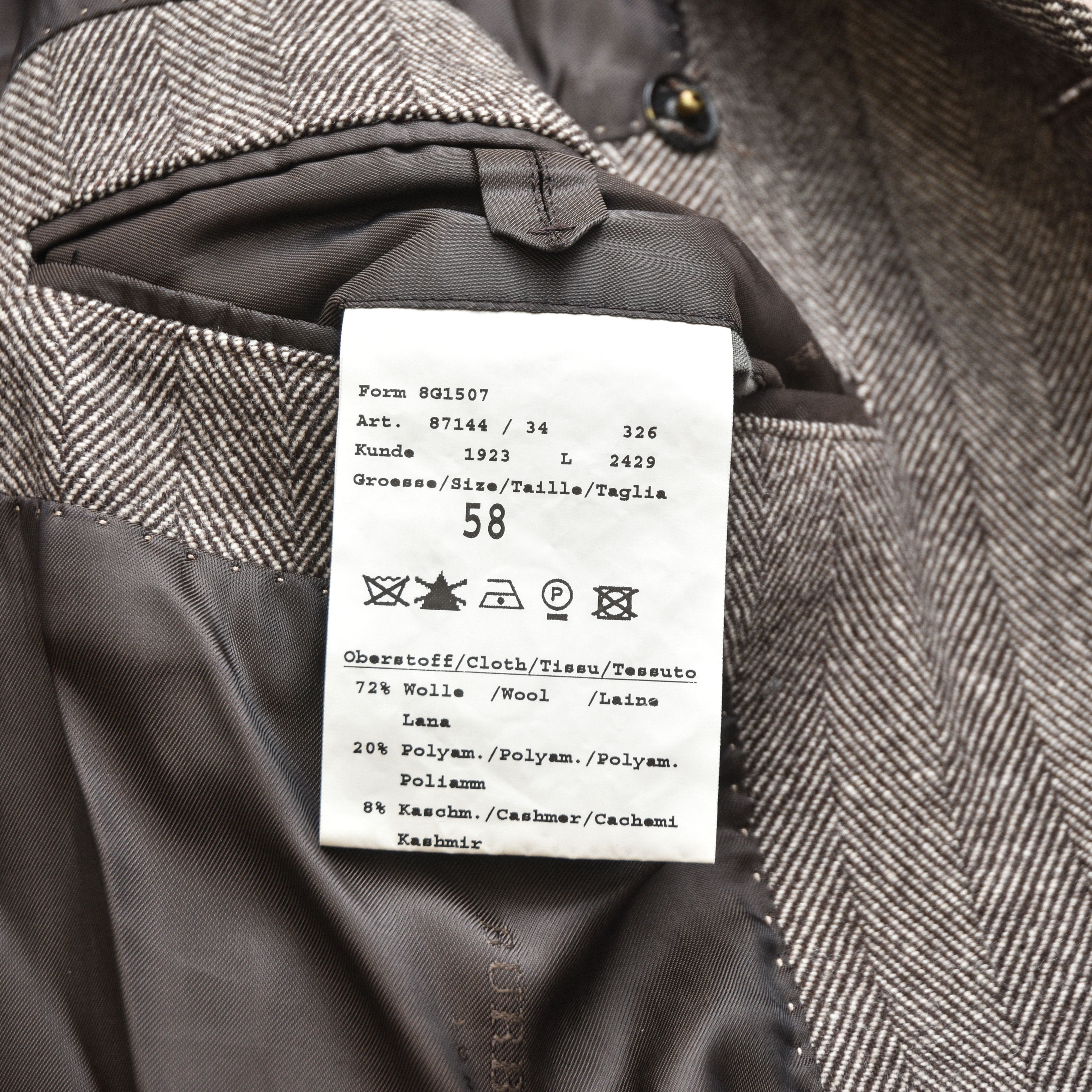 Burberry Burberry Herringbone Overcoat Grey Double Breasted Old Money Size US XXL / EU 58 / 5 - 14 Thumbnail