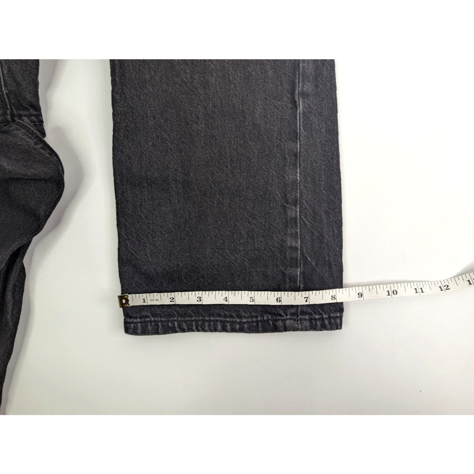 Volcom Volcom Solver Jeans Straight Men 38 Black Mid Rise 5-Pocket Denim Shirt? Size US 38 / EU 54 - 7 Thumbnail