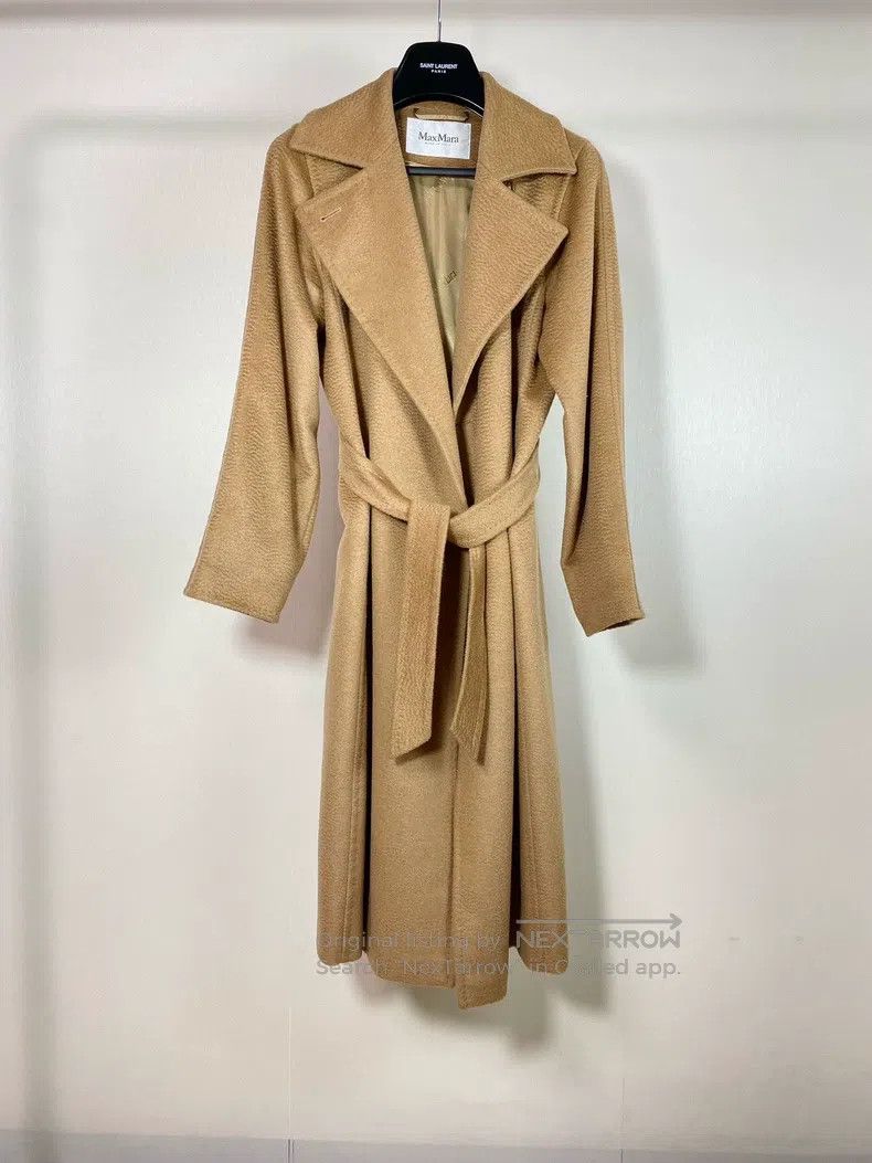 Max Mara Max Mara Camel Hair Belted Coat Size XS / US 0-2 / IT 36-38 - 1 Thumbnail