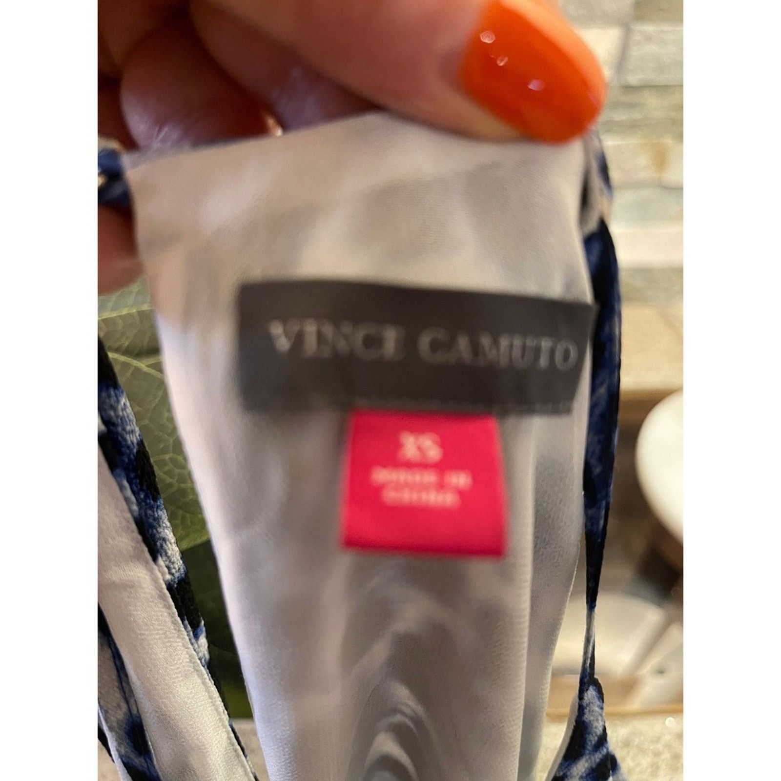Vince Camuto Vince Camuto Blue Leopard Halter Mini Dress XS Animal Print Size XS / US 0-2 / IT 36-38 - 4 Thumbnail