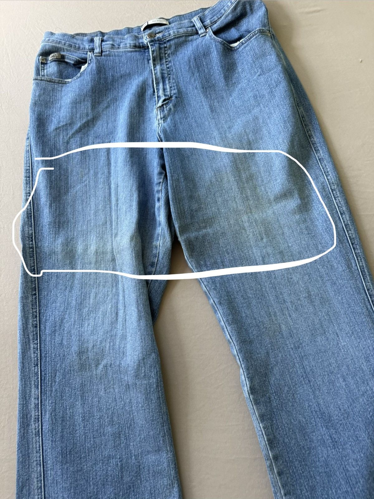 Lee Vintage Lee Lean Boot Cut Jeans Size 40" / US 18 - 3 Thumbnail
