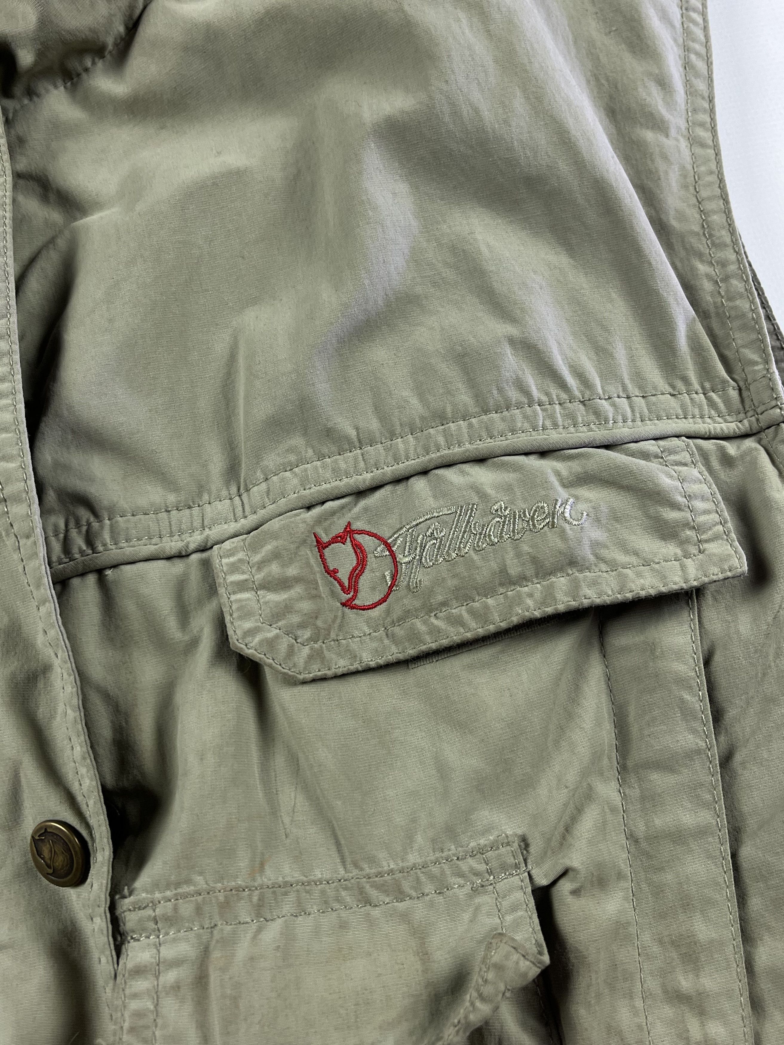 Fjallraven × Vintage 90s Fjallraven Outdoor Vest Size L / US 10 / IT 46 - 2 Thumbnail