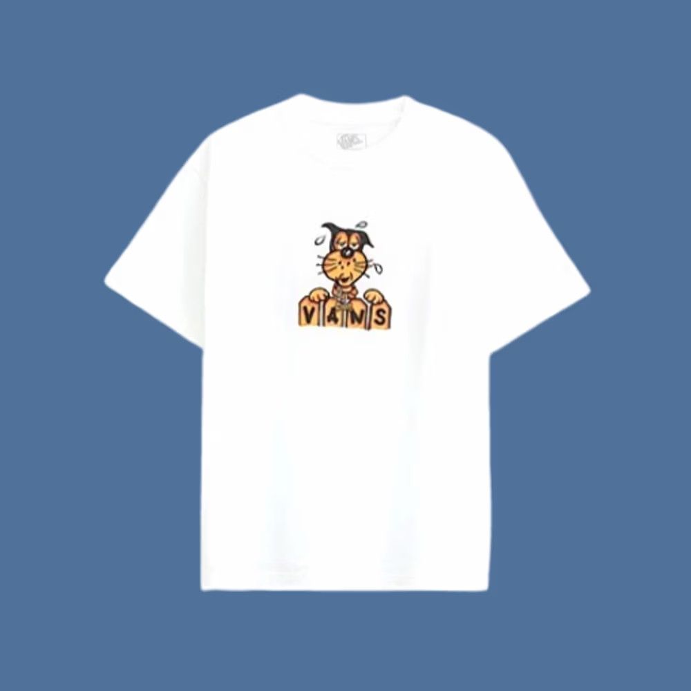 Vans Vans Waffle The Dog T-Shirt Size M White Brand New Mens Size US M / EU 48-50 / 2 - 1 Preview