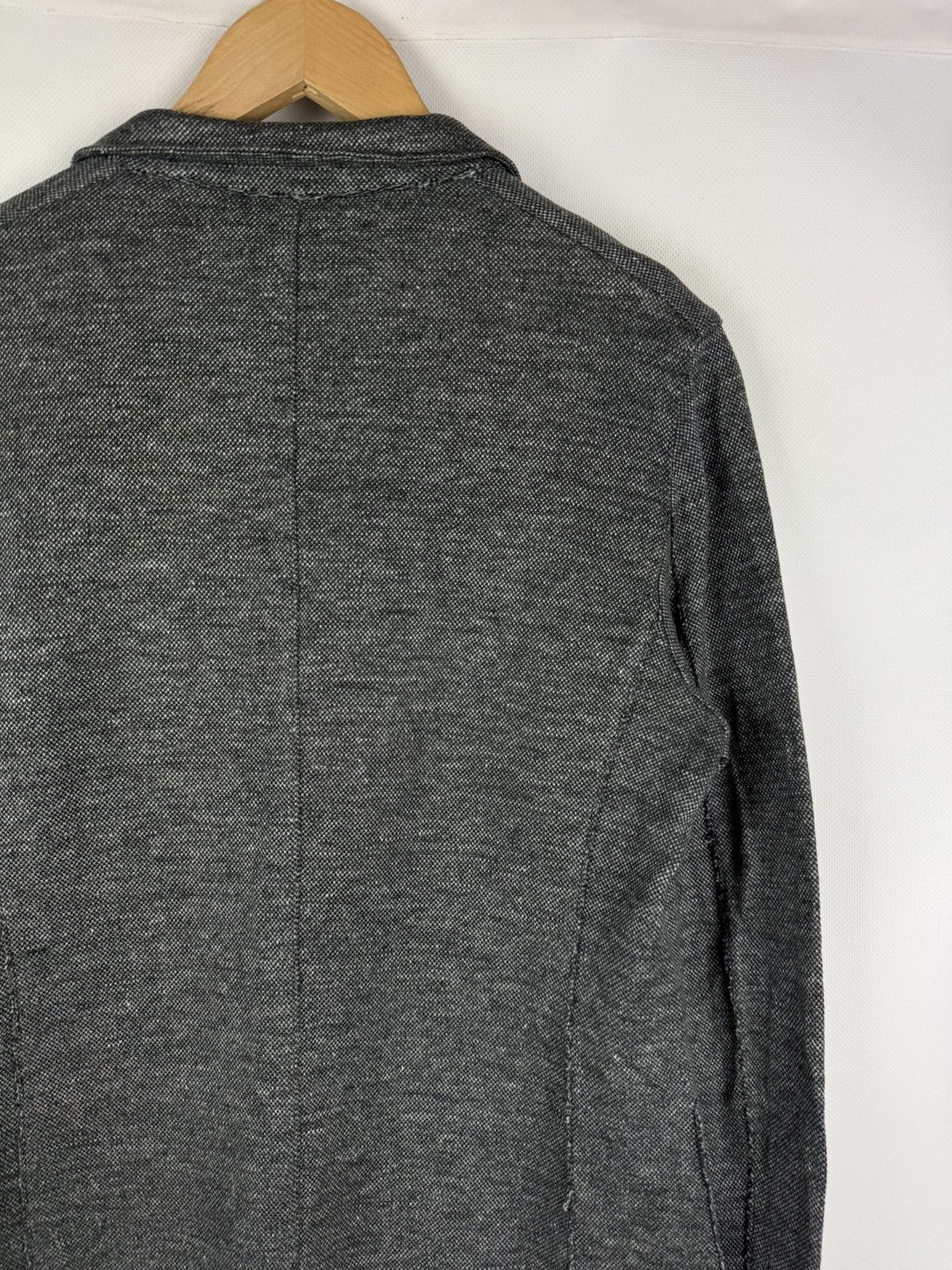 Harris Wharf London Harris Wharf London Cotton / Linen Unlined Blazer Jacket Size 38R - 14 Thumbnail