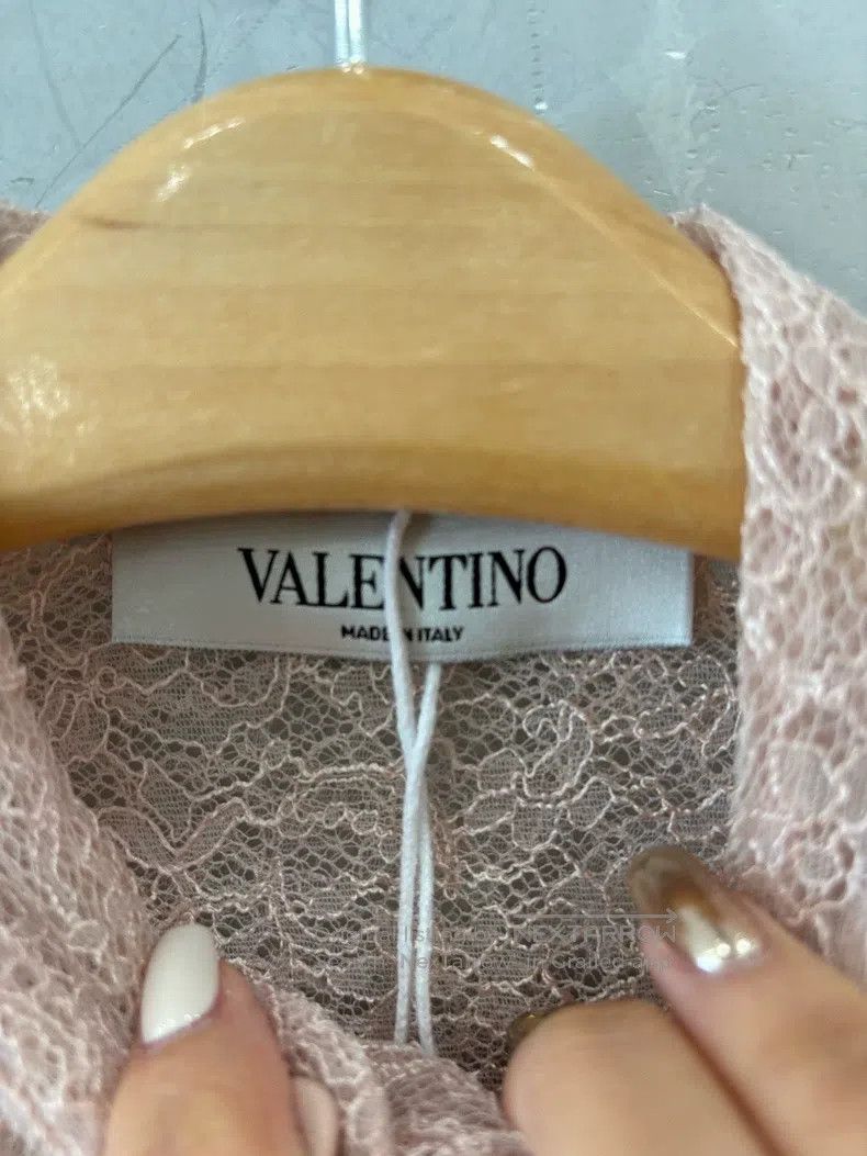 Valentino Valentino Nude pink lace top Size S / US 4 / IT 40 - 2 Thumbnail