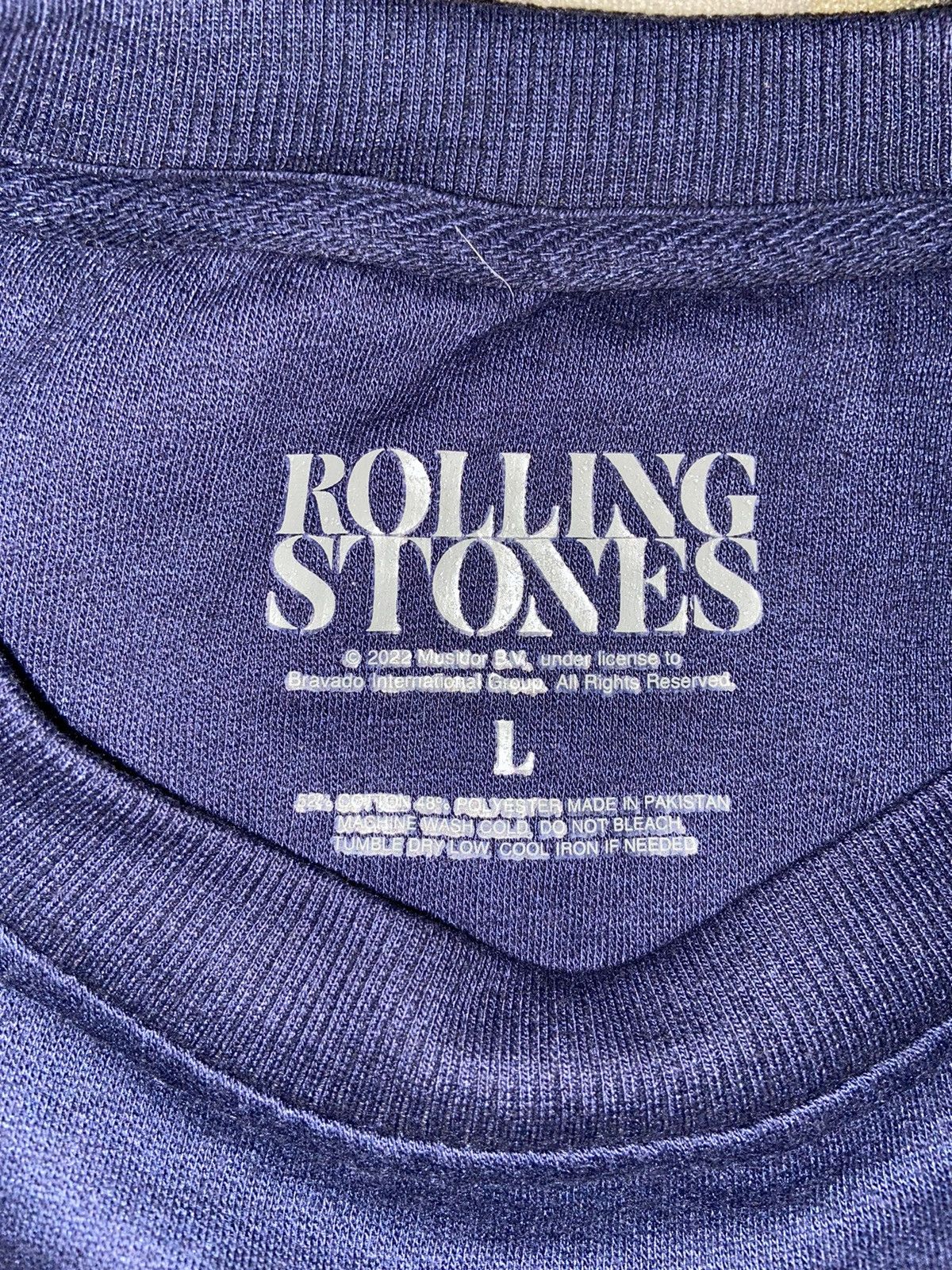 Band Tees SWEATSHIRT THE ROLIING STONES Size US L / EU 52-54 / 3 - 5 Thumbnail