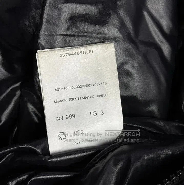Moncler Moncler Ecrins Solid Zip Hooded Short Down Jacket. Size US S / EU 44-46 / 1 - 5 Thumbnail