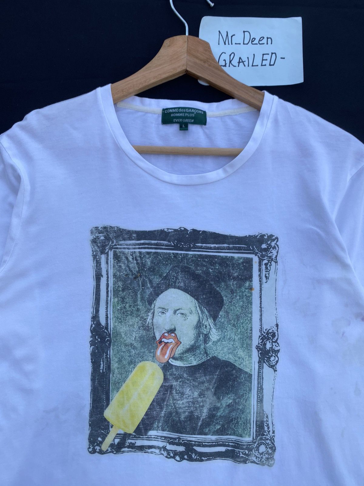 Comme des Garcons Rare Comme Des Garcons Homme Longsleeve Tshirt Size US L / EU 52-54 / 3 - 8 Thumbnail