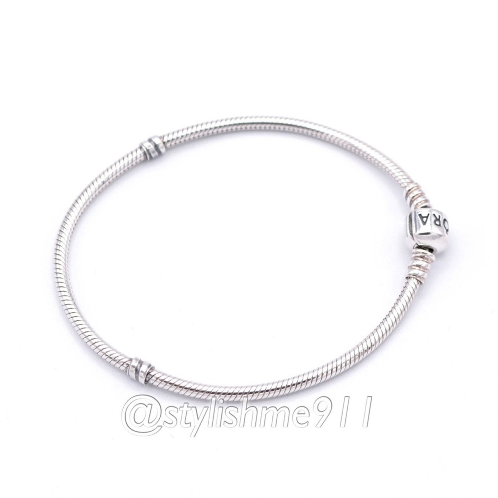 pandora Authentic PANDORA Moments Barrel Clasp Charm Bracelet Size ONE SIZE - 2 Thumbnail