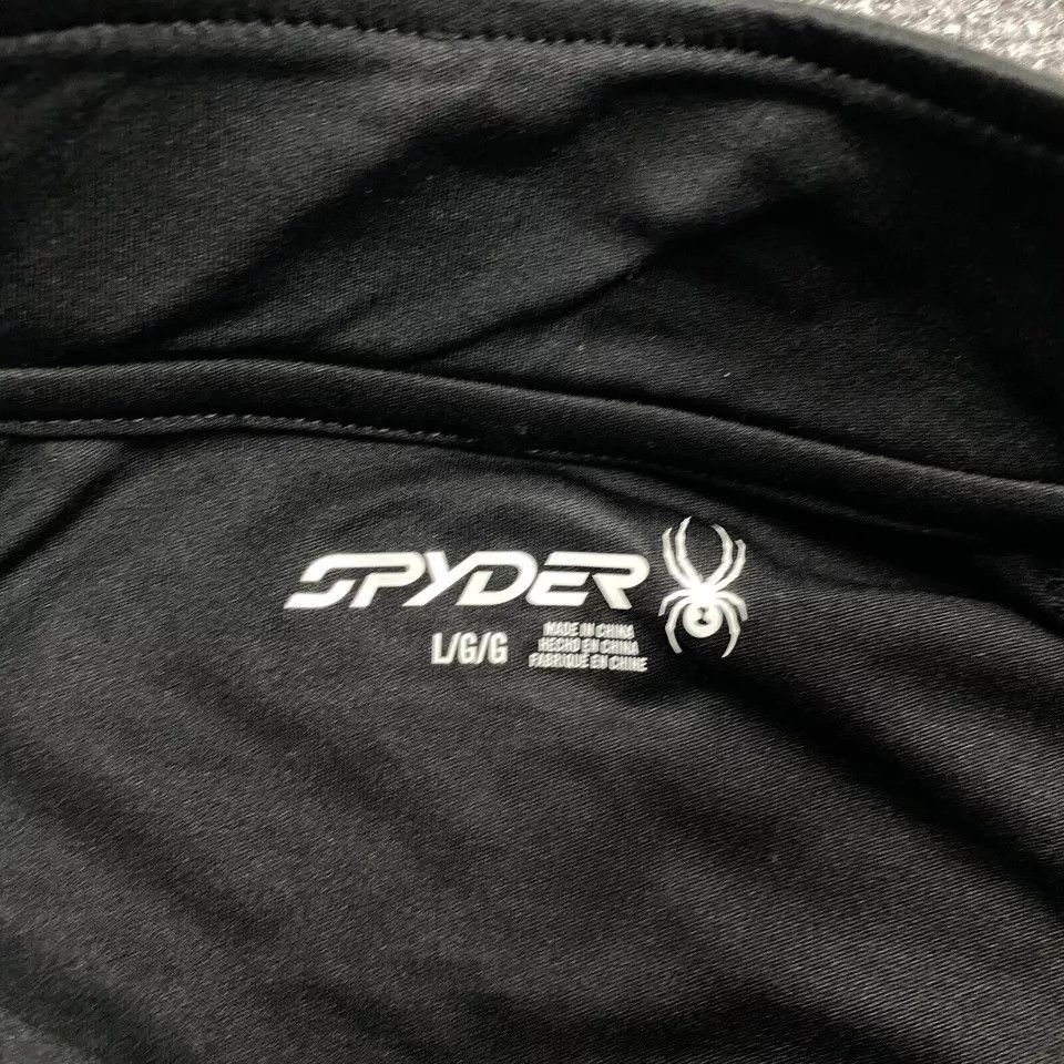 Spyder Spyder 1/4 Zip Pullover Mens Large Base Layer Performance Size US L / EU 52-54 / 3 - 5 Thumbnail