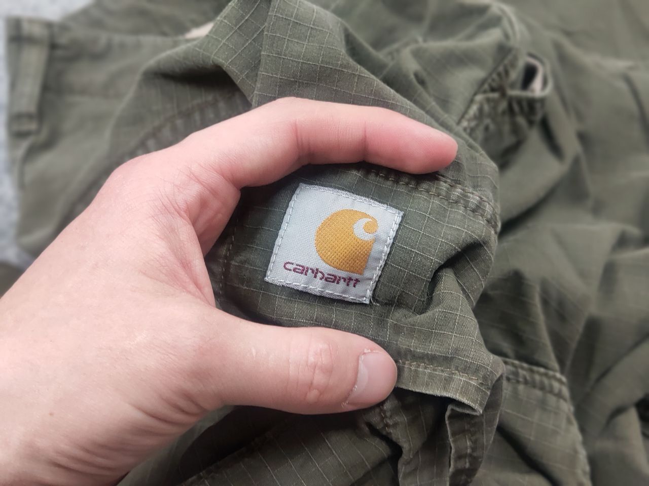Carhartt Vintage 90's Carhartt Ripstop Cargo Baggy pants USA Style Size US 34 / EU 50 - 17 Thumbnail