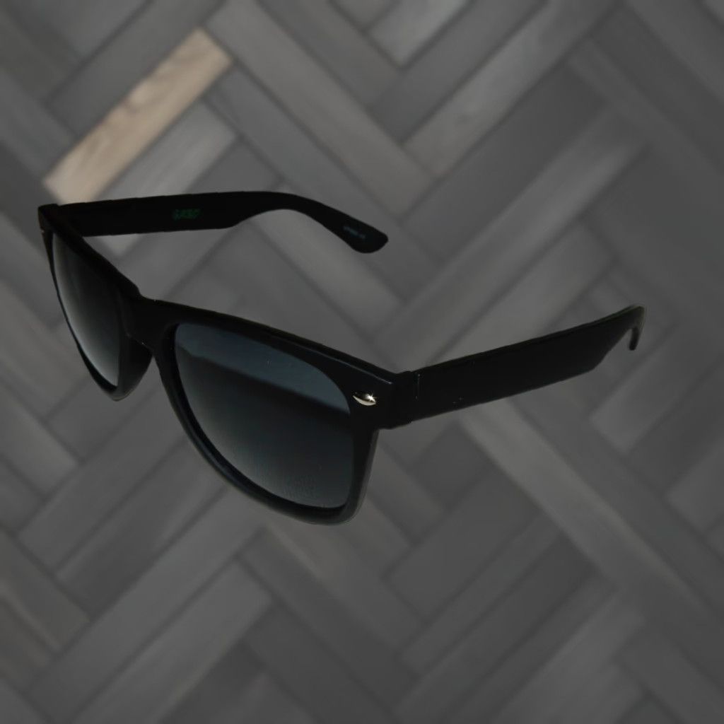 Vintage VINTAGE George Marin Men Sunglasses Black Rubber United States 90s Size ONE SIZE - 1 Thumbnail