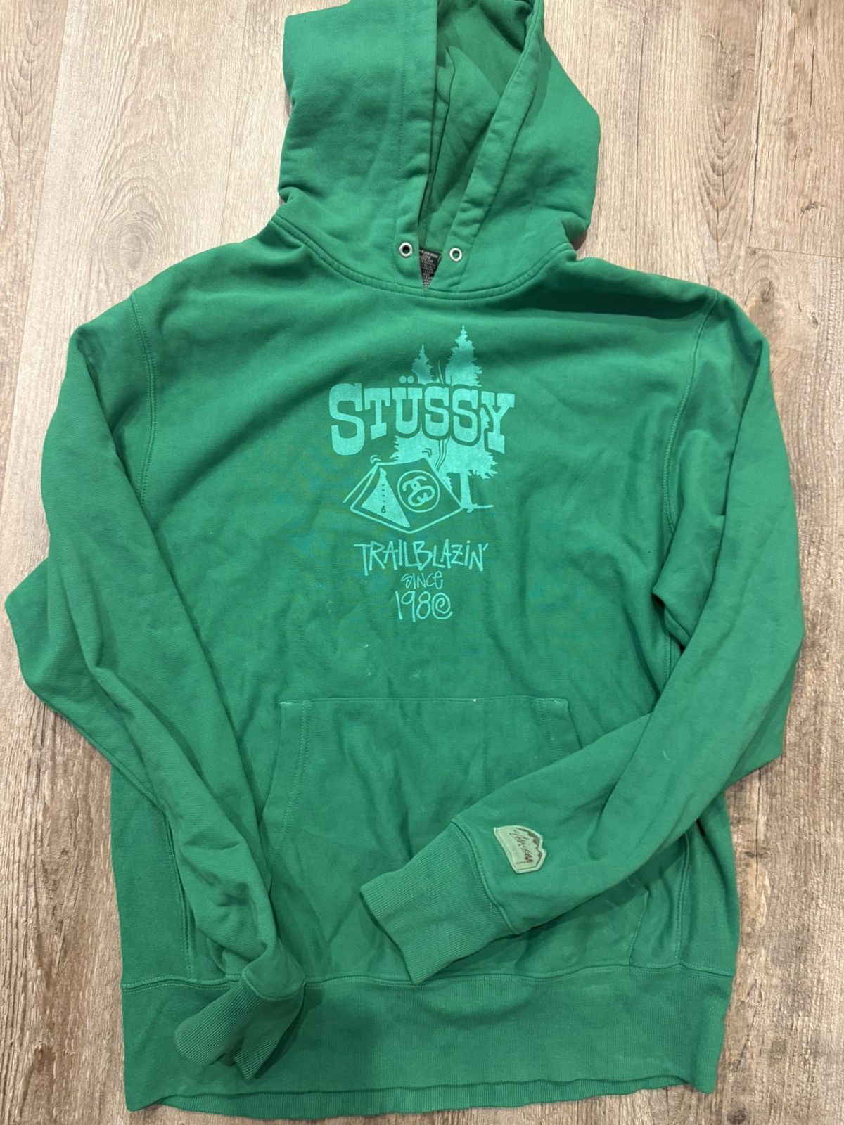 Stussy Vintage stussy hoodie Size US L / EU 52-54 / 3 - 2 Thumbnail